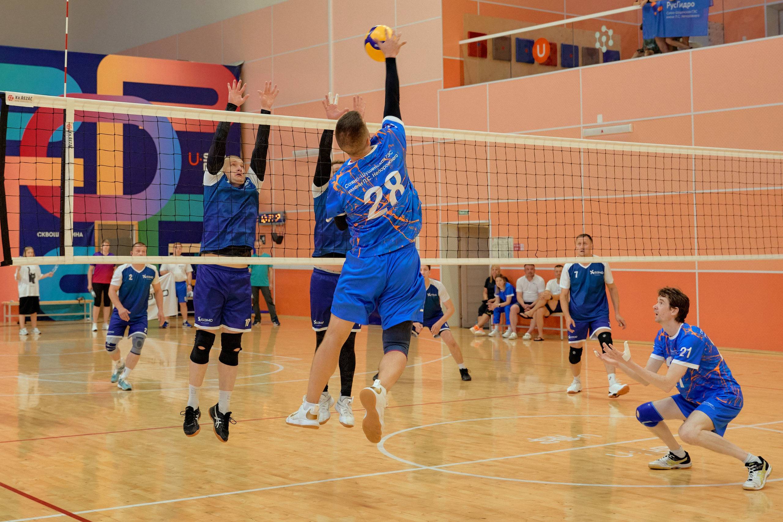 Спартакиада Группы РУСГИДРО | Волейбол. Александр Сазонов Красноярск