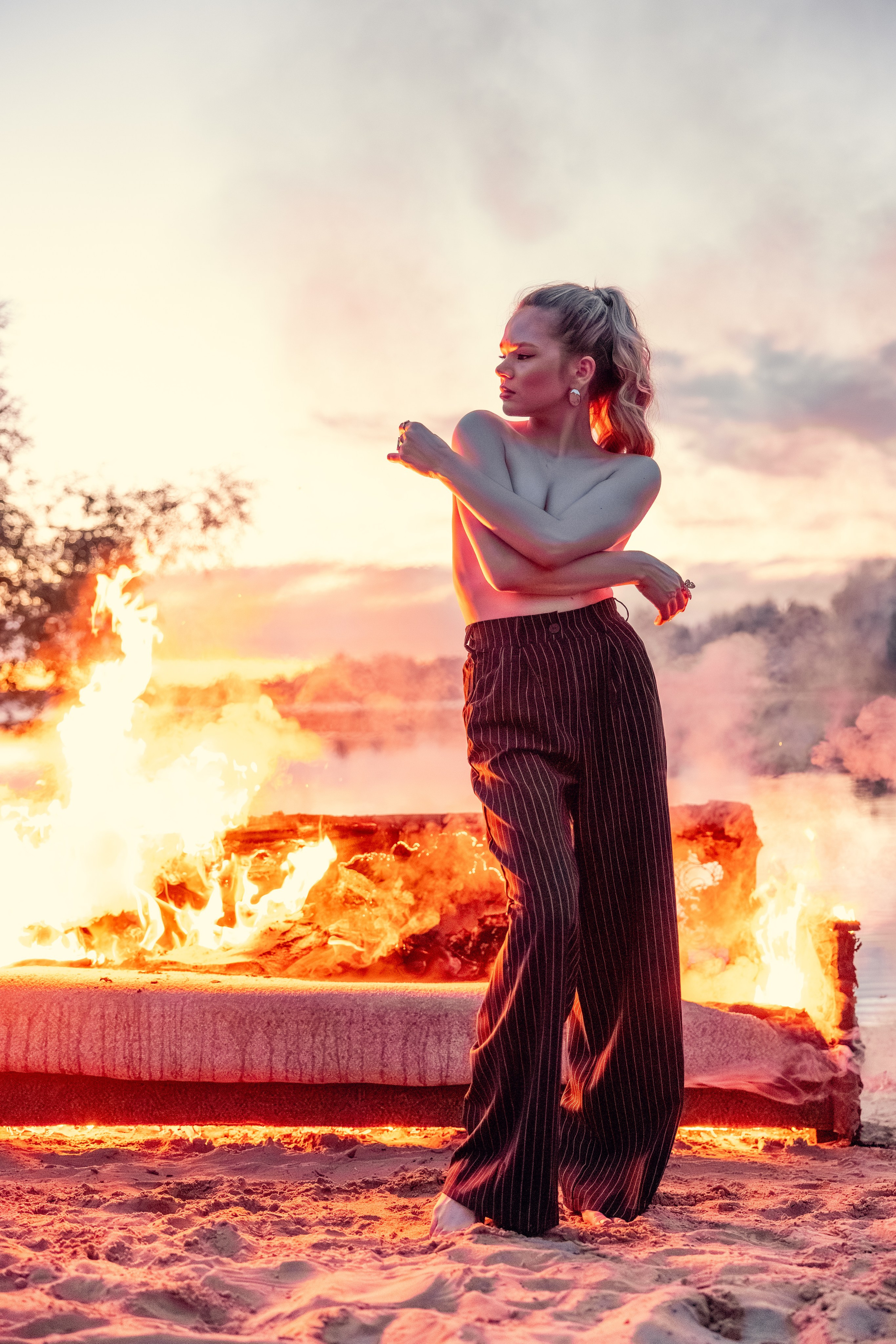 Огненная фотосессия. Фотограф в Казани Ольга Яшина