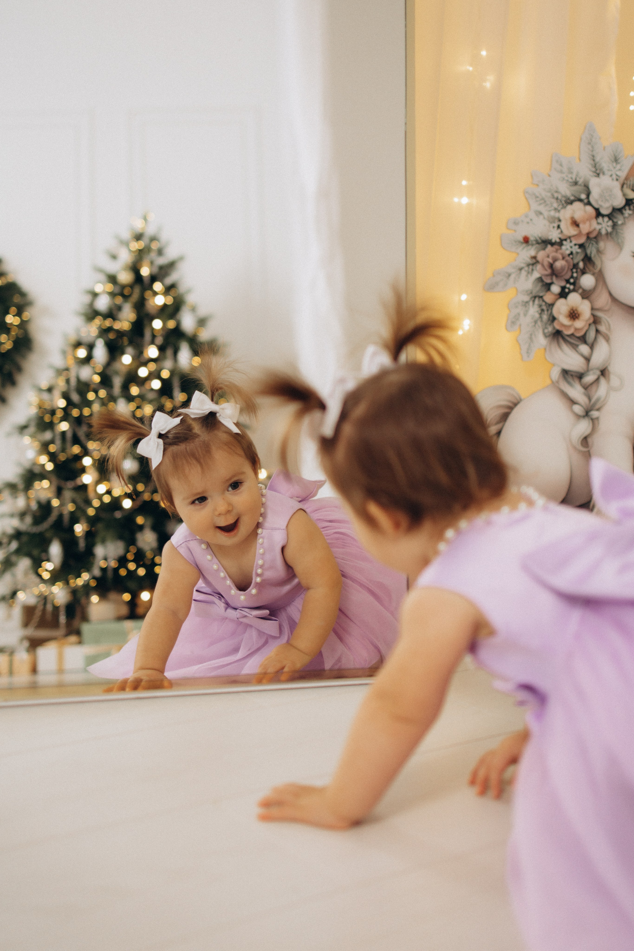 Новый год маленькой Анечки. Семейный фотограф в Москве Анастасия Шалда