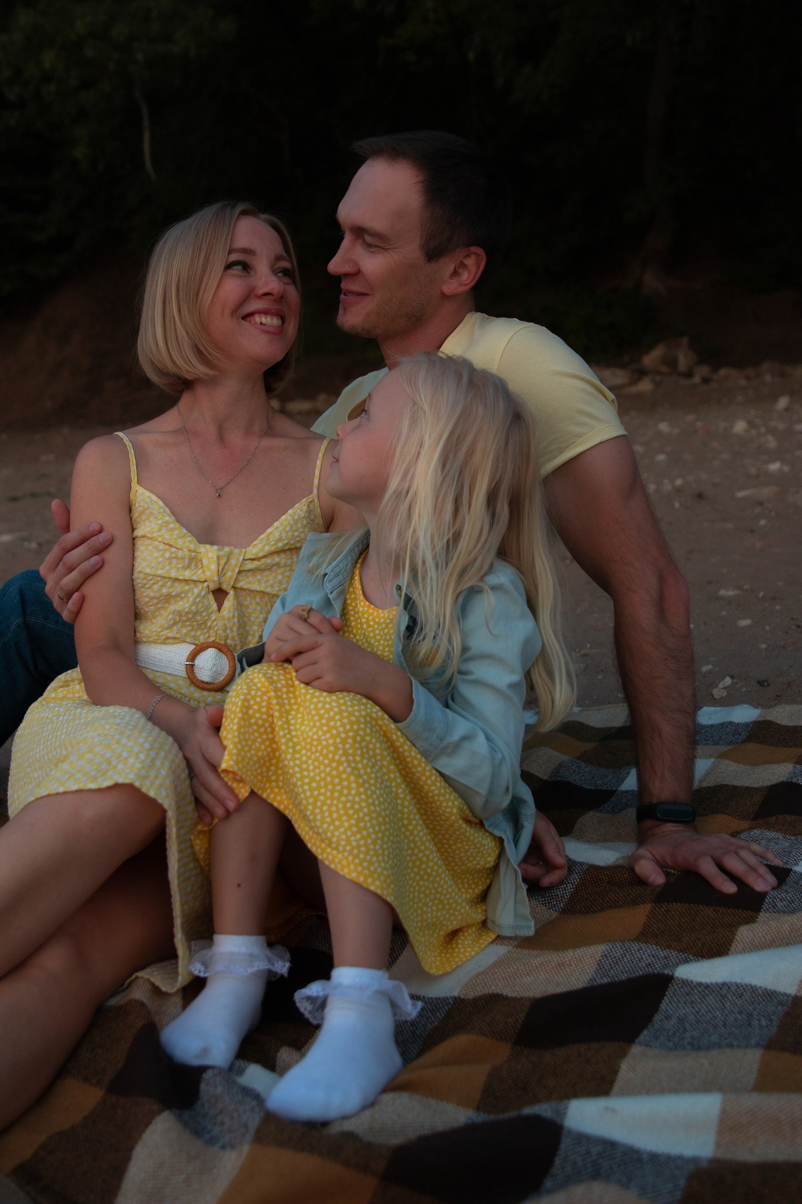 Гурины Аня Антон и Вероничка. Женский фотограф в Самаре Дарья Ильина