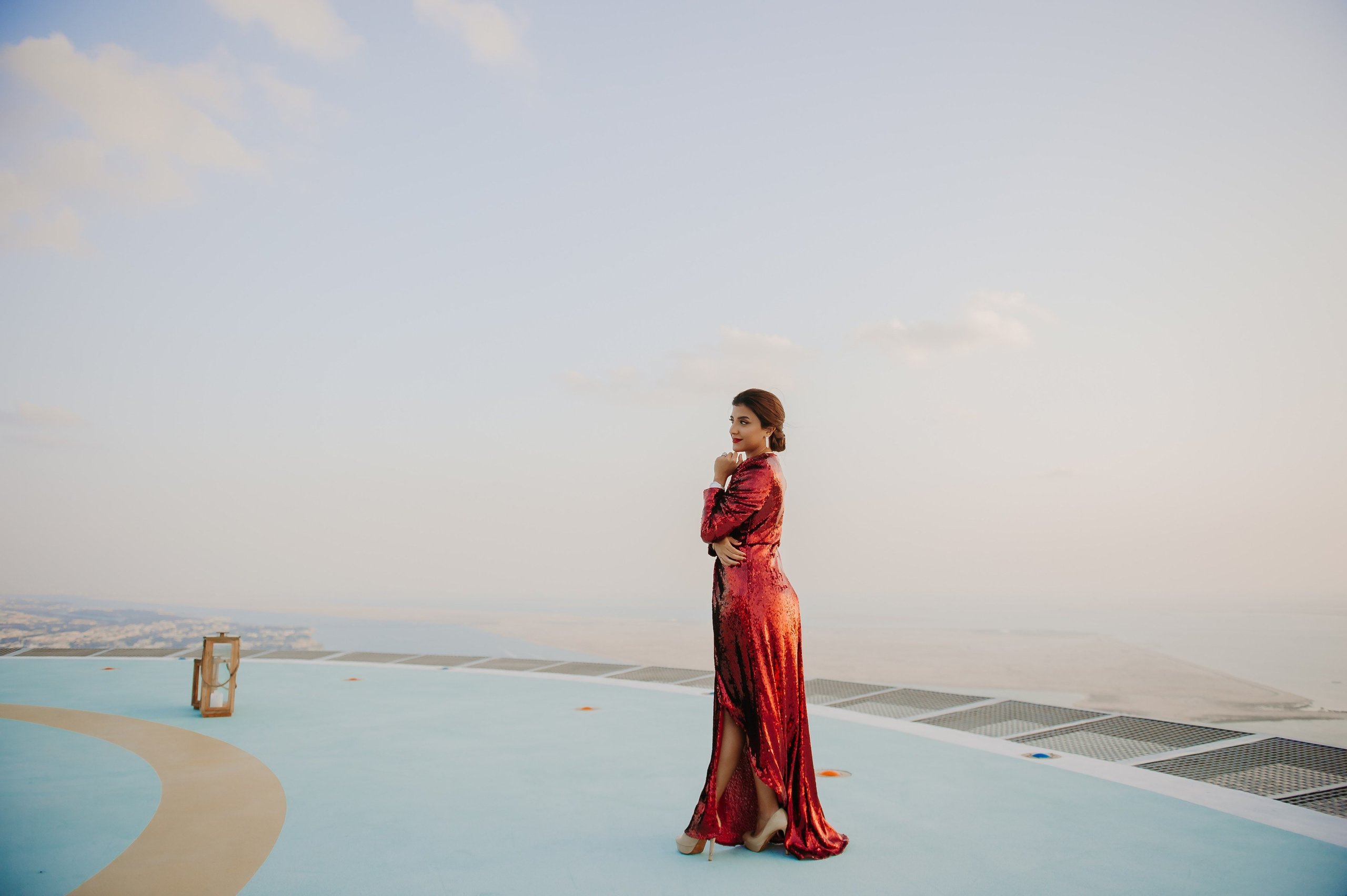 Love Story на высоте (Абу Даби). Фотограф в Москве и Санкт-Петербурге Дарина