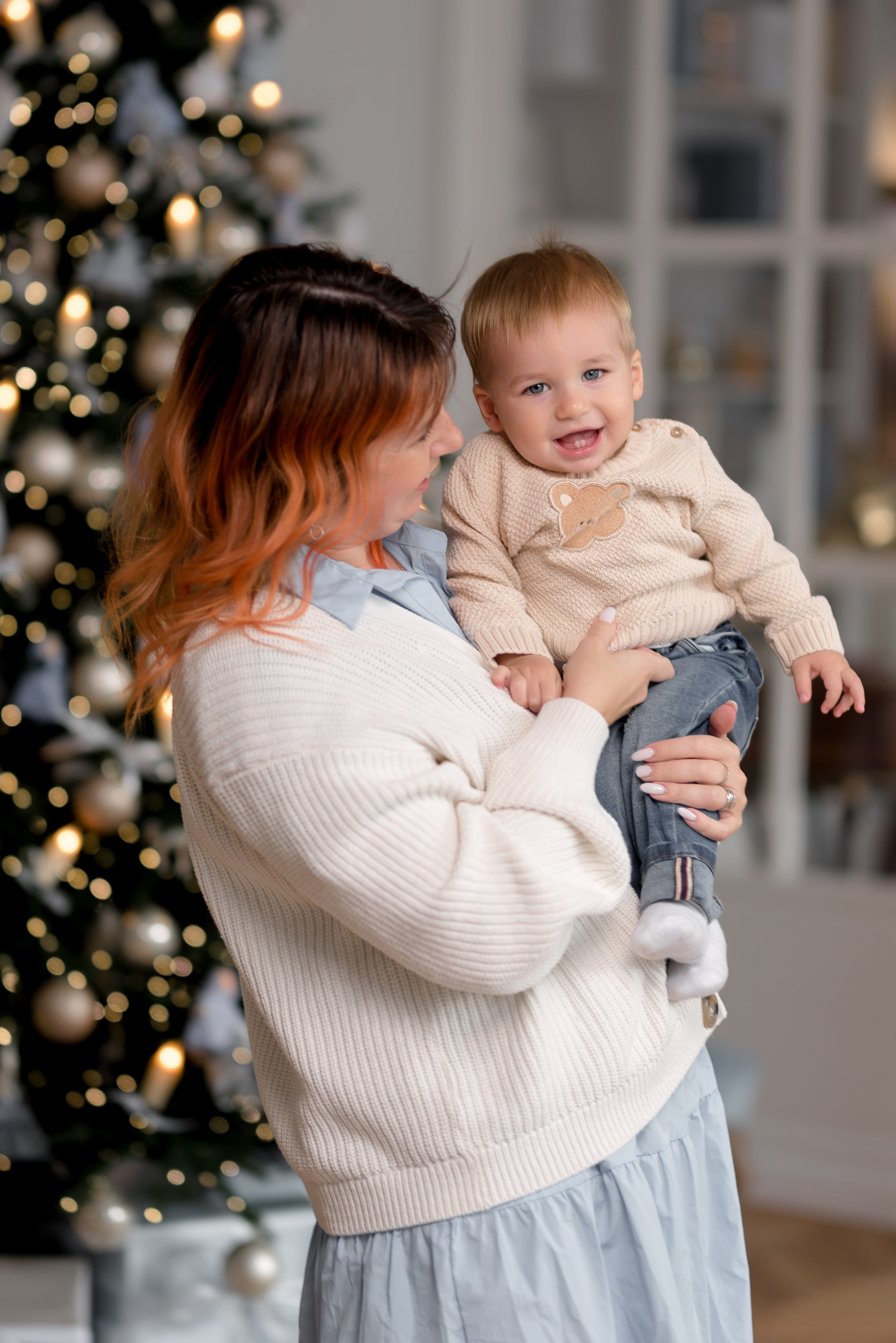 Новогодняя фотосессия Юлия и Саша. Портретный фотограф в г. Москва Солнцево Яковлева Анастасия