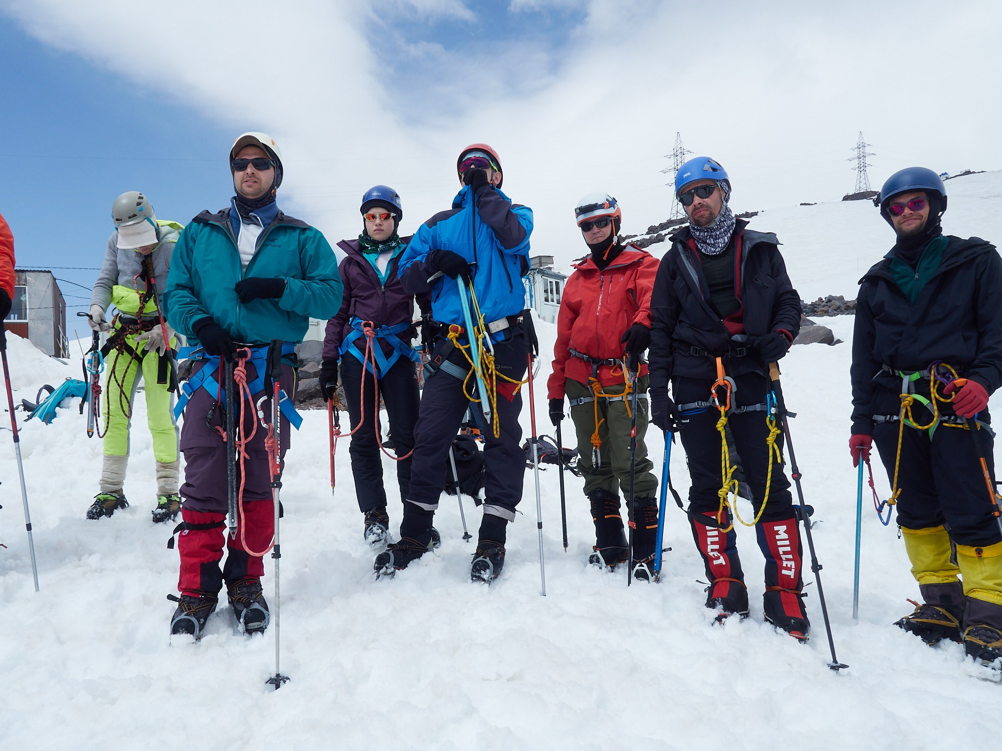 02.05 — 03.05 Снежноледовые занятия и попытка штурма вершины. Горный, высотный Фотограф на Эльбрусе Георгий