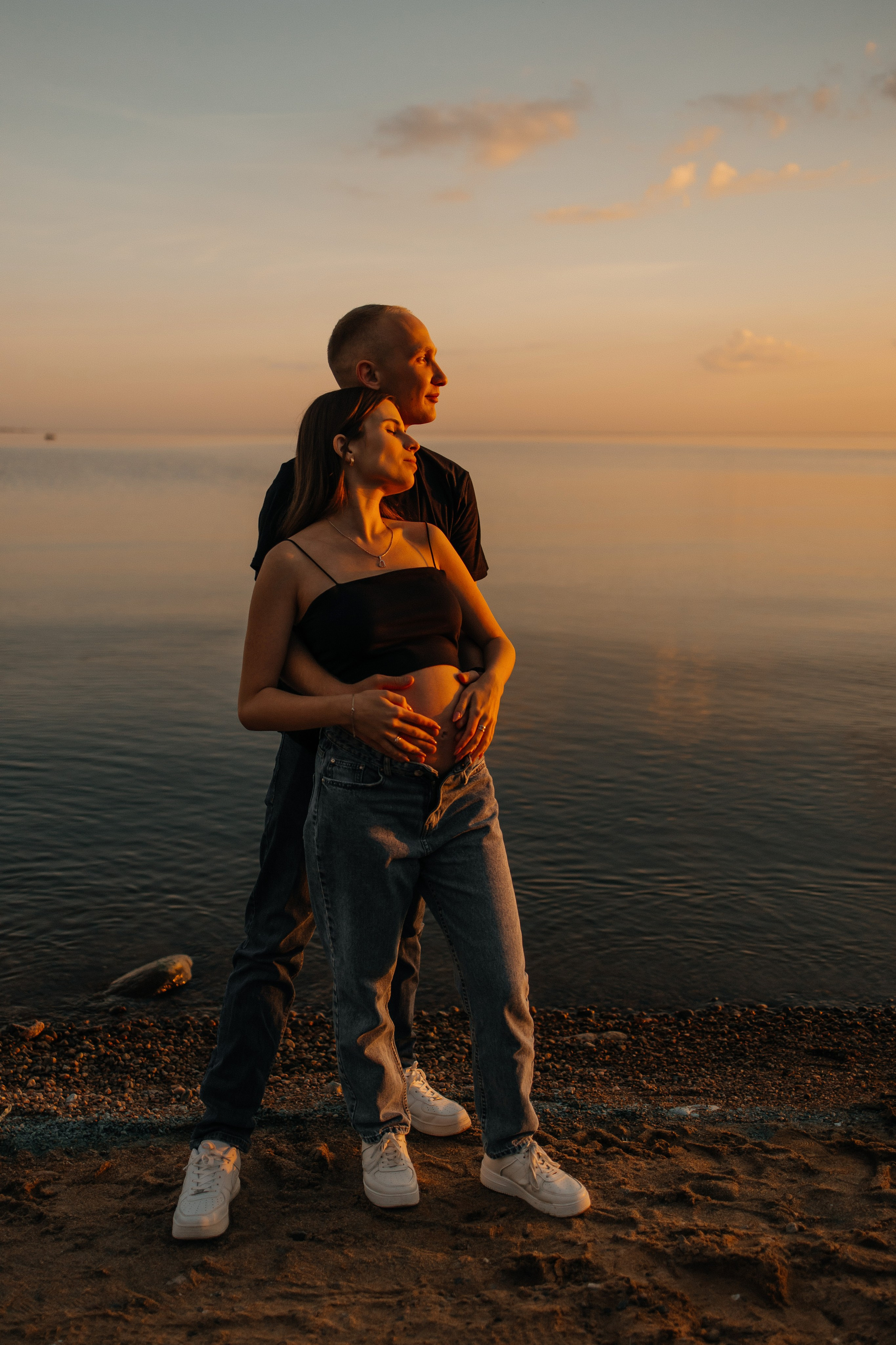 Гендер-пати для двоих на заливе. Фотограф в Санкт-Петербурге Виктория Безверхая