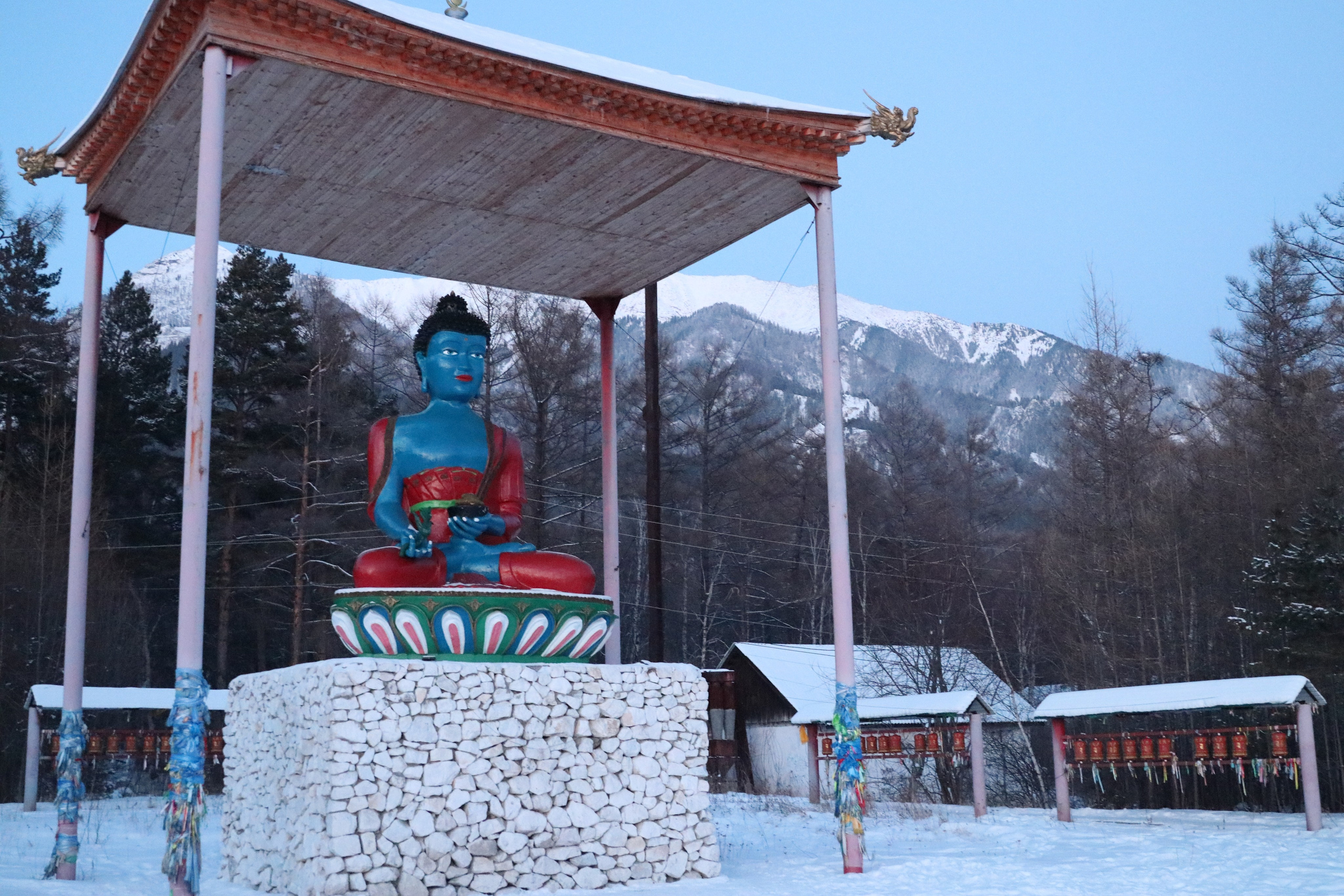 Аршан. Январь 2024. Путешественник-фотограф из Санкт-Петербурга Татьяна Свистулина