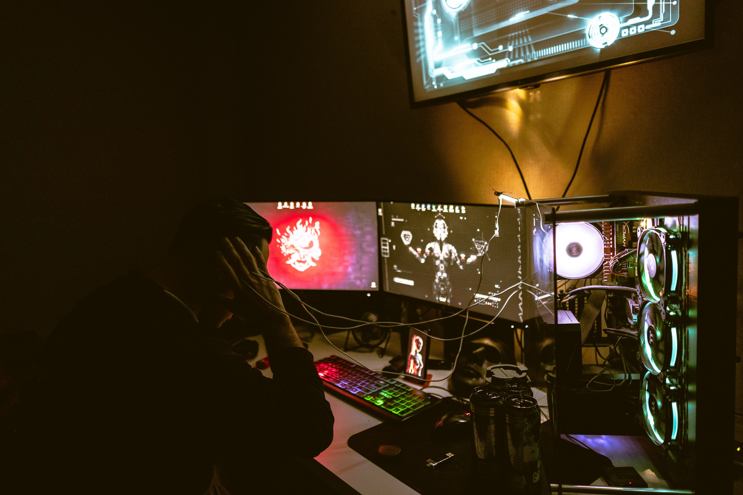 Киберпанк арт. Автор Алмаз Нуржанов