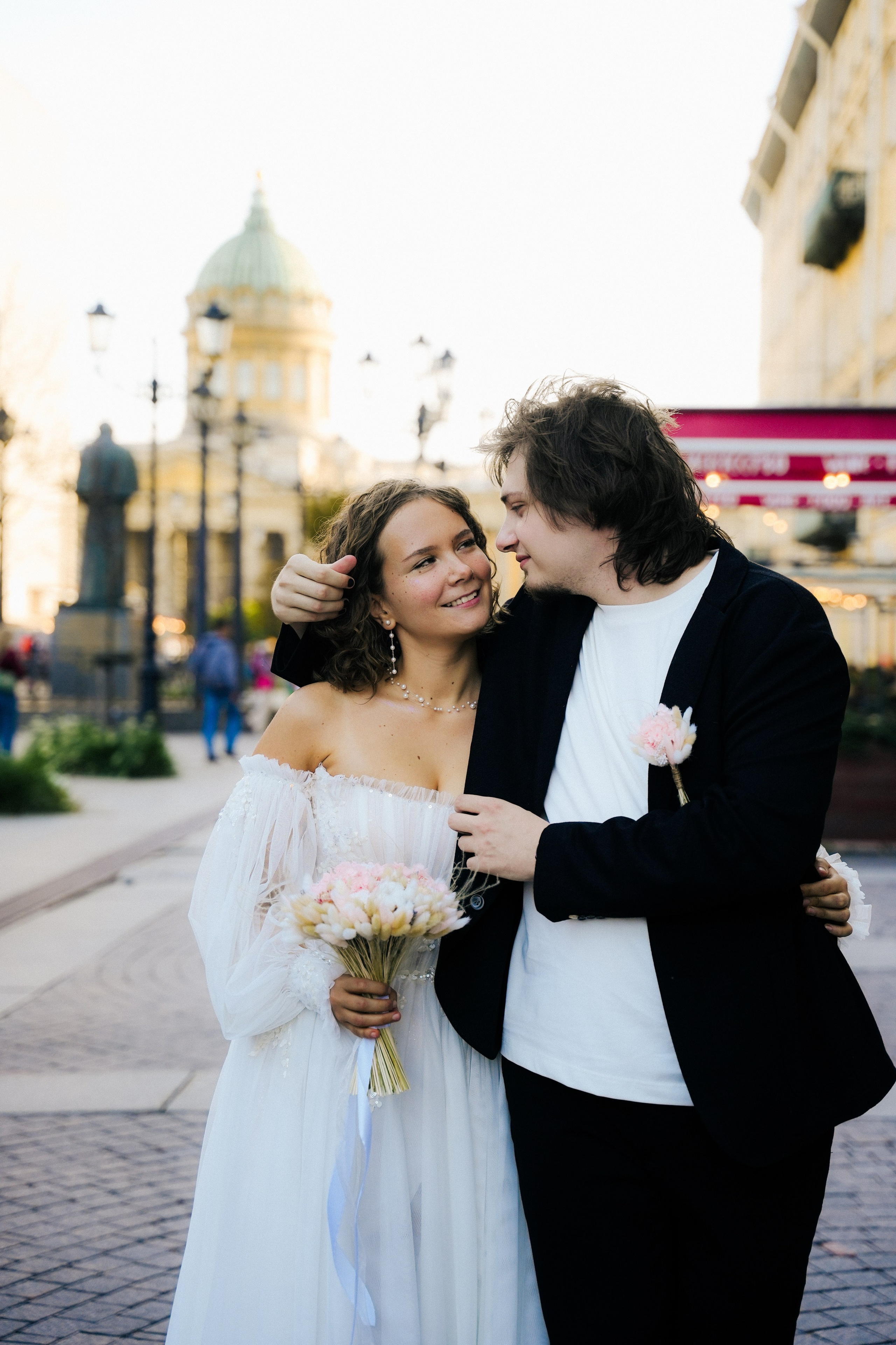 Аля и Никита (прогулка + выездная). Фотограф г. Санкт-Петербург Александра Катанакова