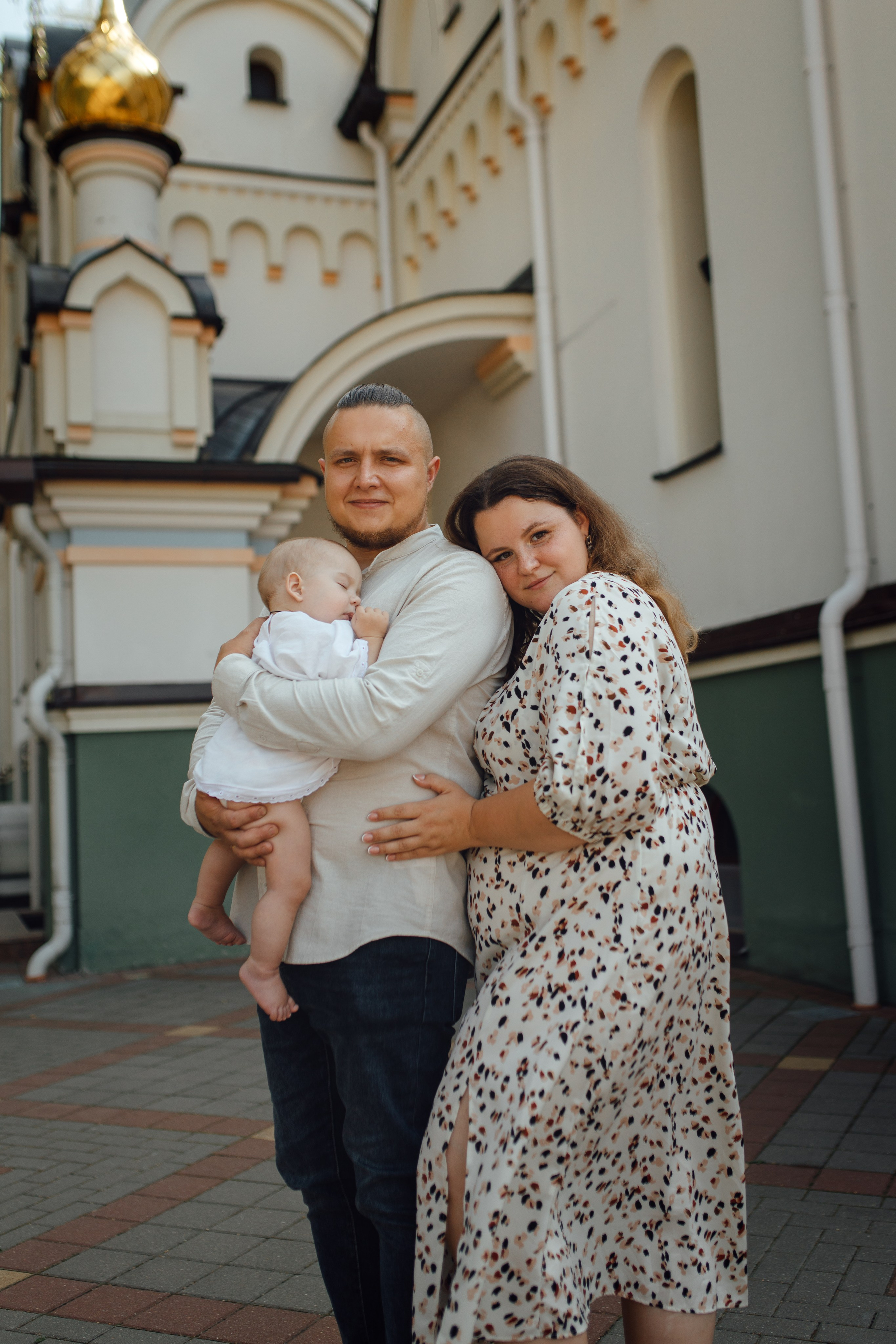 Крещение Егора (Георгия) Державный храм, св. Елисаветенского монастыря, Новинки, август 2024