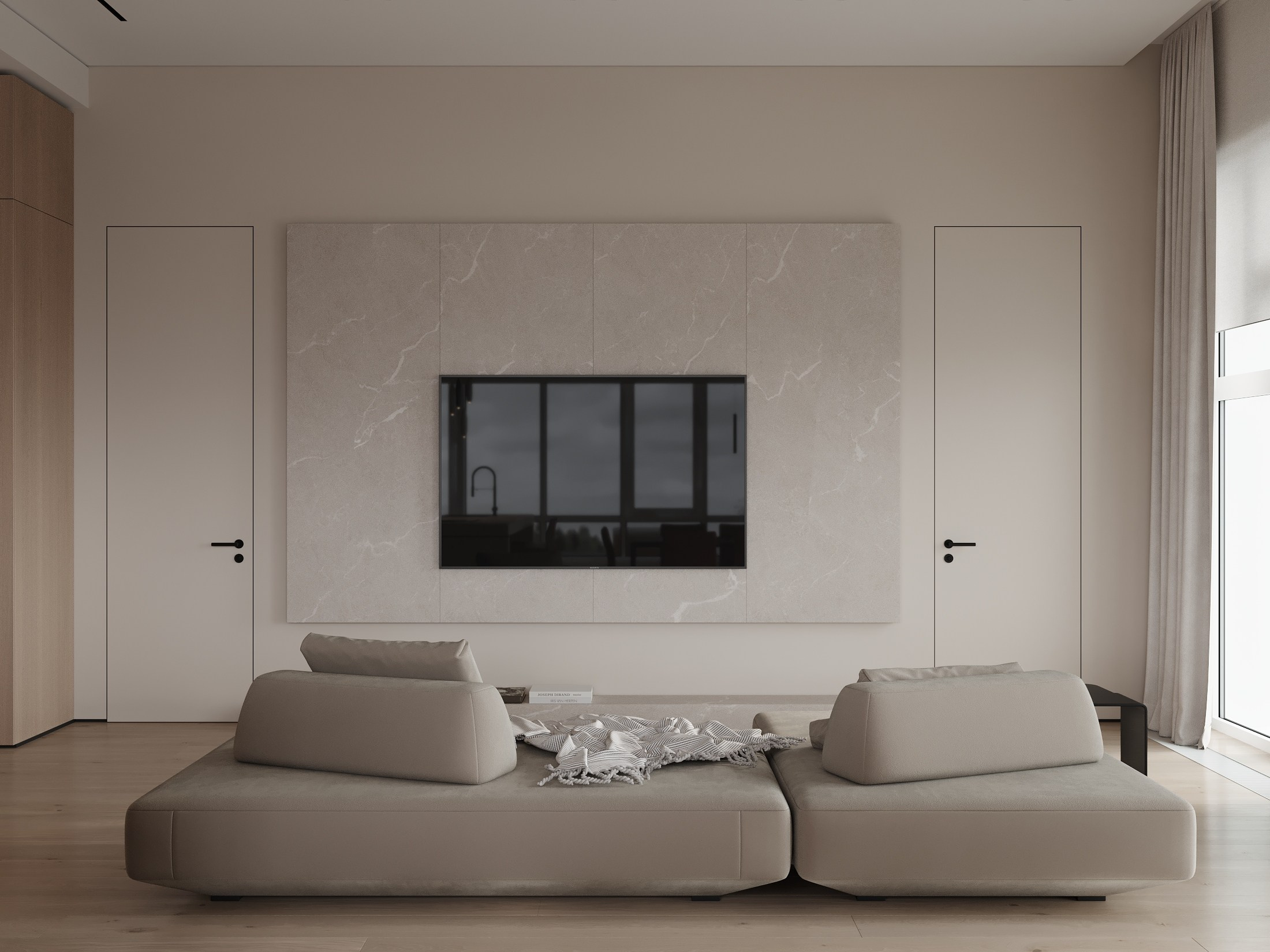 ЖК Снегири 189.0 кв.м. Дизайнер интерьера и 3D визуализатор Ванчугова Ольга