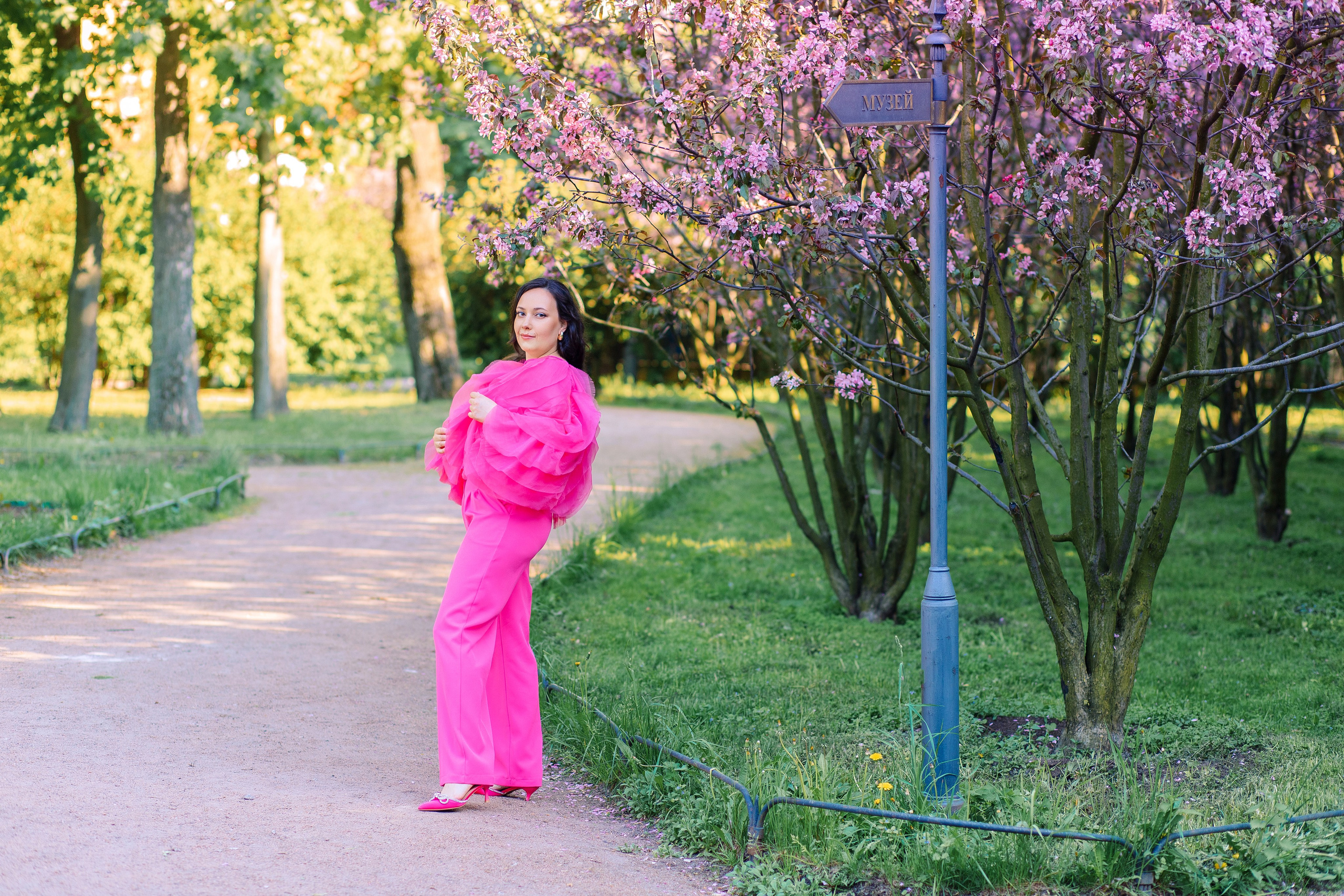 Фотосессия в Польском саду, цветение калины, сирени. Фотограф в Санкт-Петербурге, Анна Скворцова