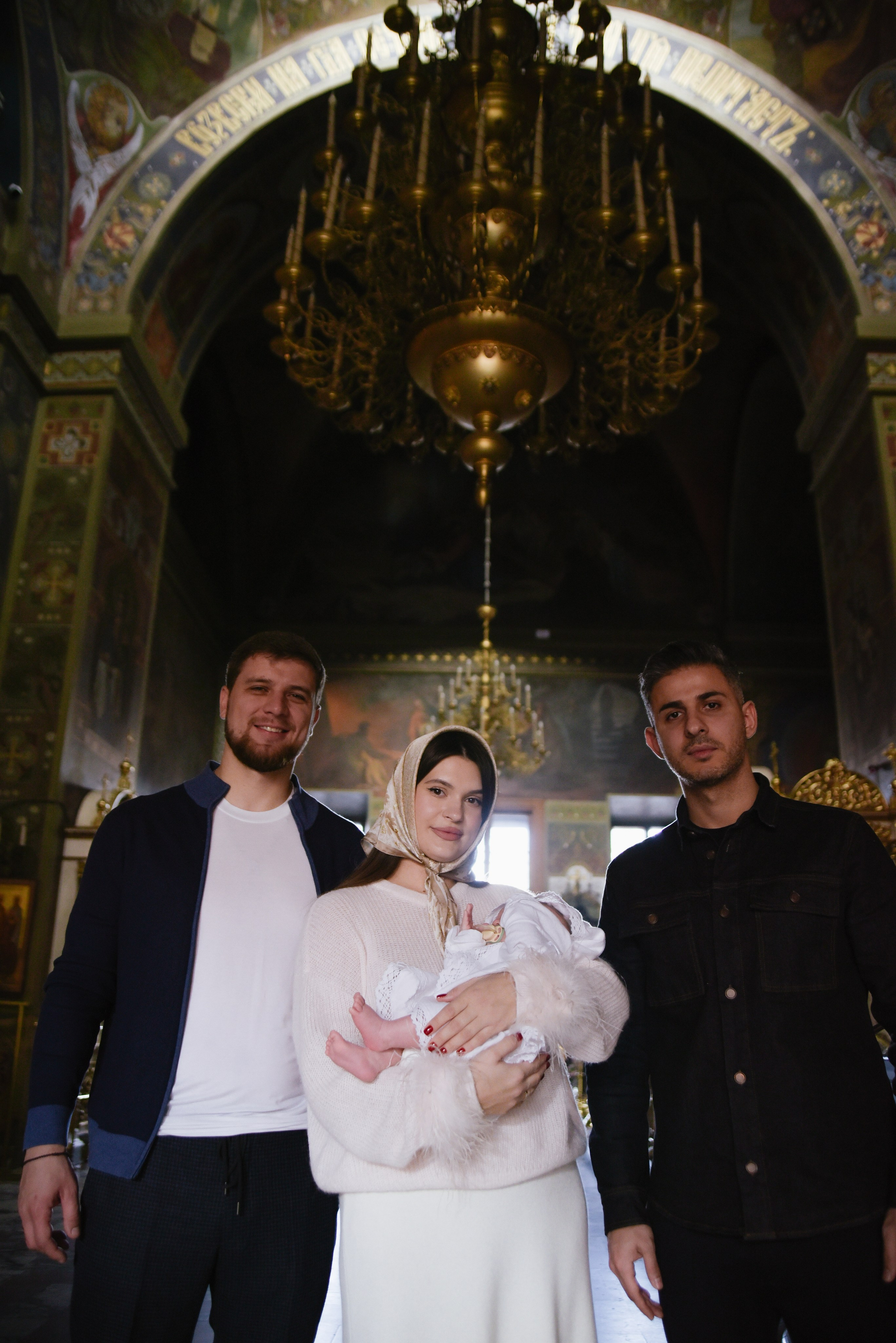 Таинство крещения Савва Храм Воскресения Словущего в Даниловской Слободе. Фотограф Лола Волна, город Москва