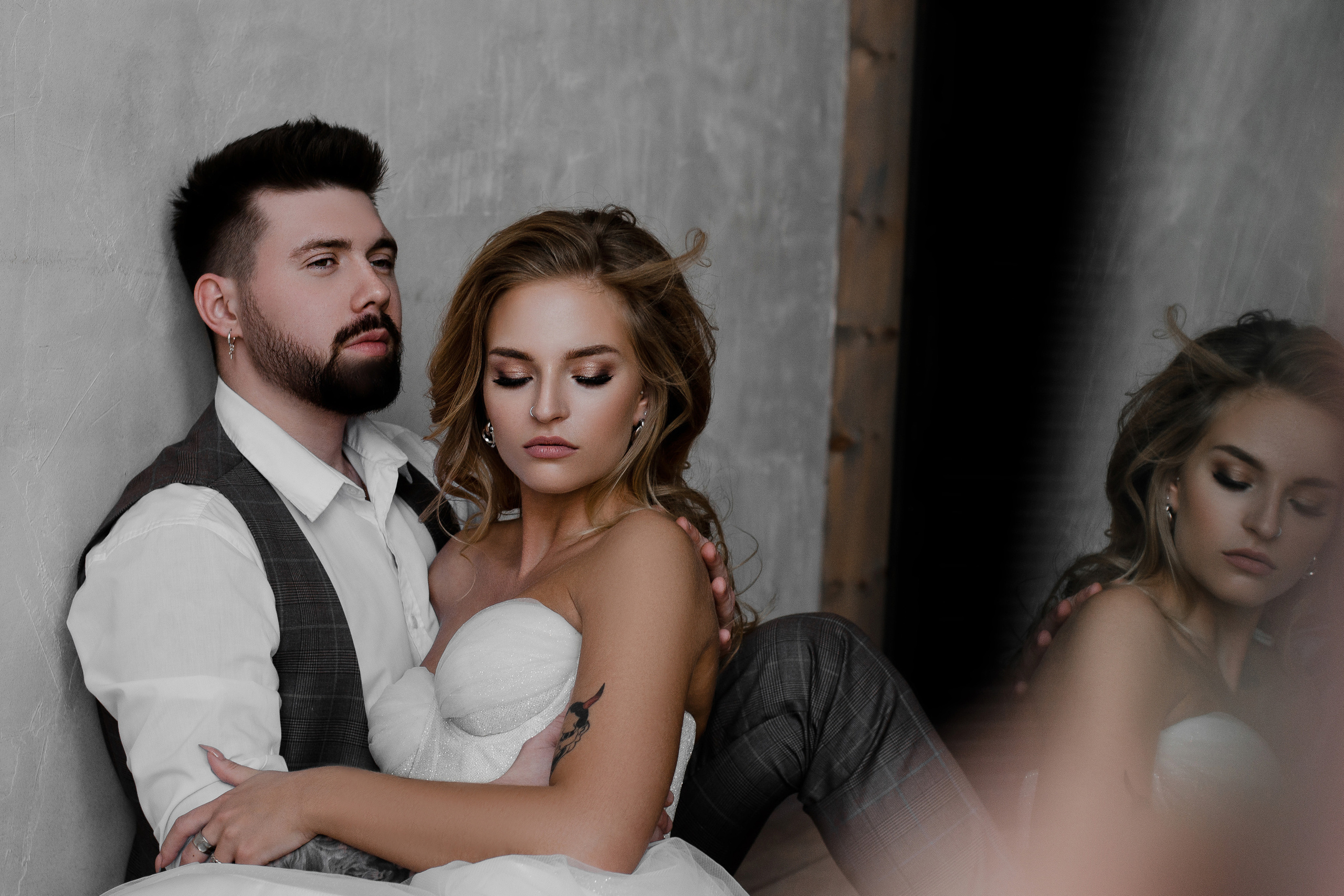 стильные свадебные фотосессии