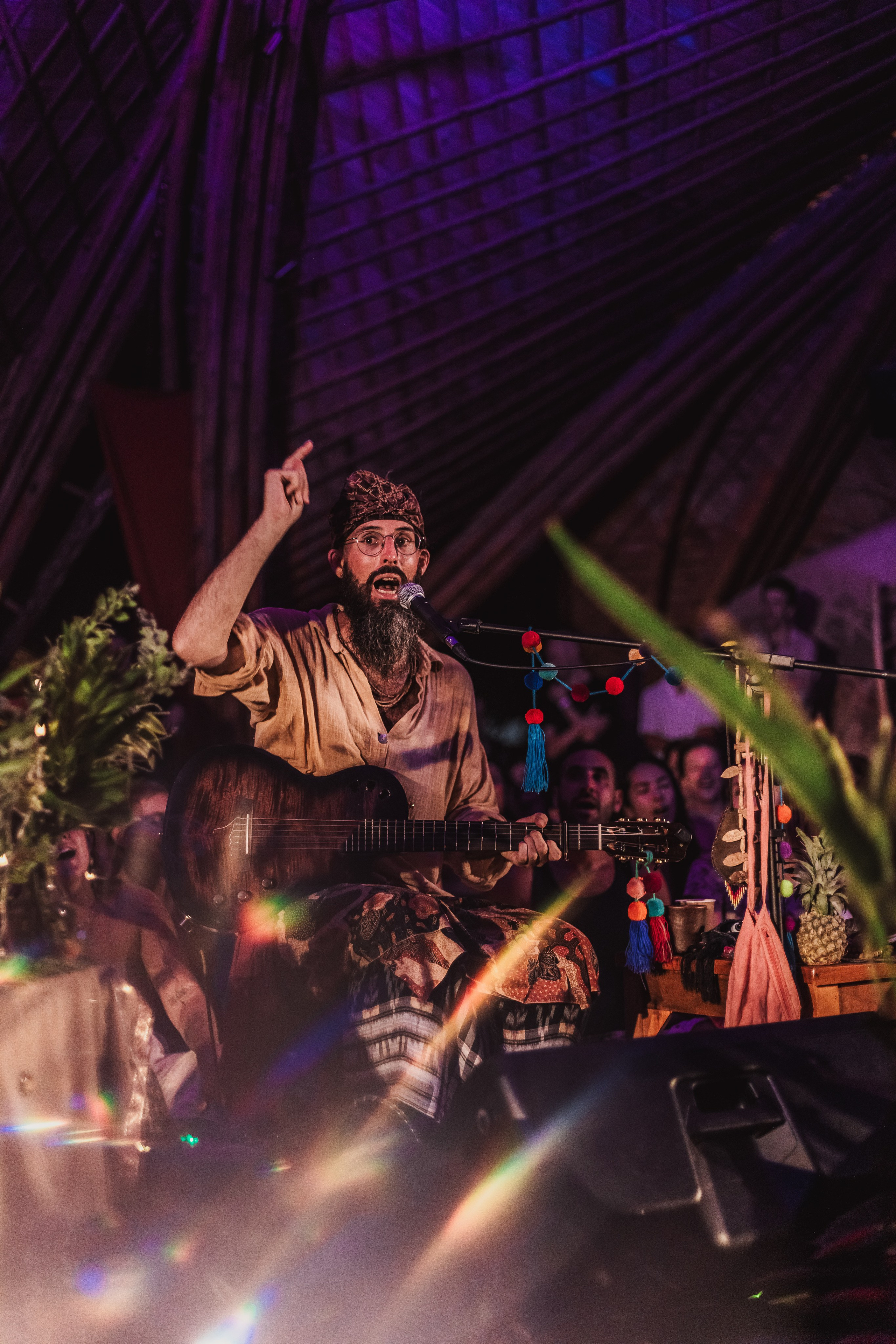 Hanuman Project kirtan at Alchemy april. Mariam Bagdasaryan