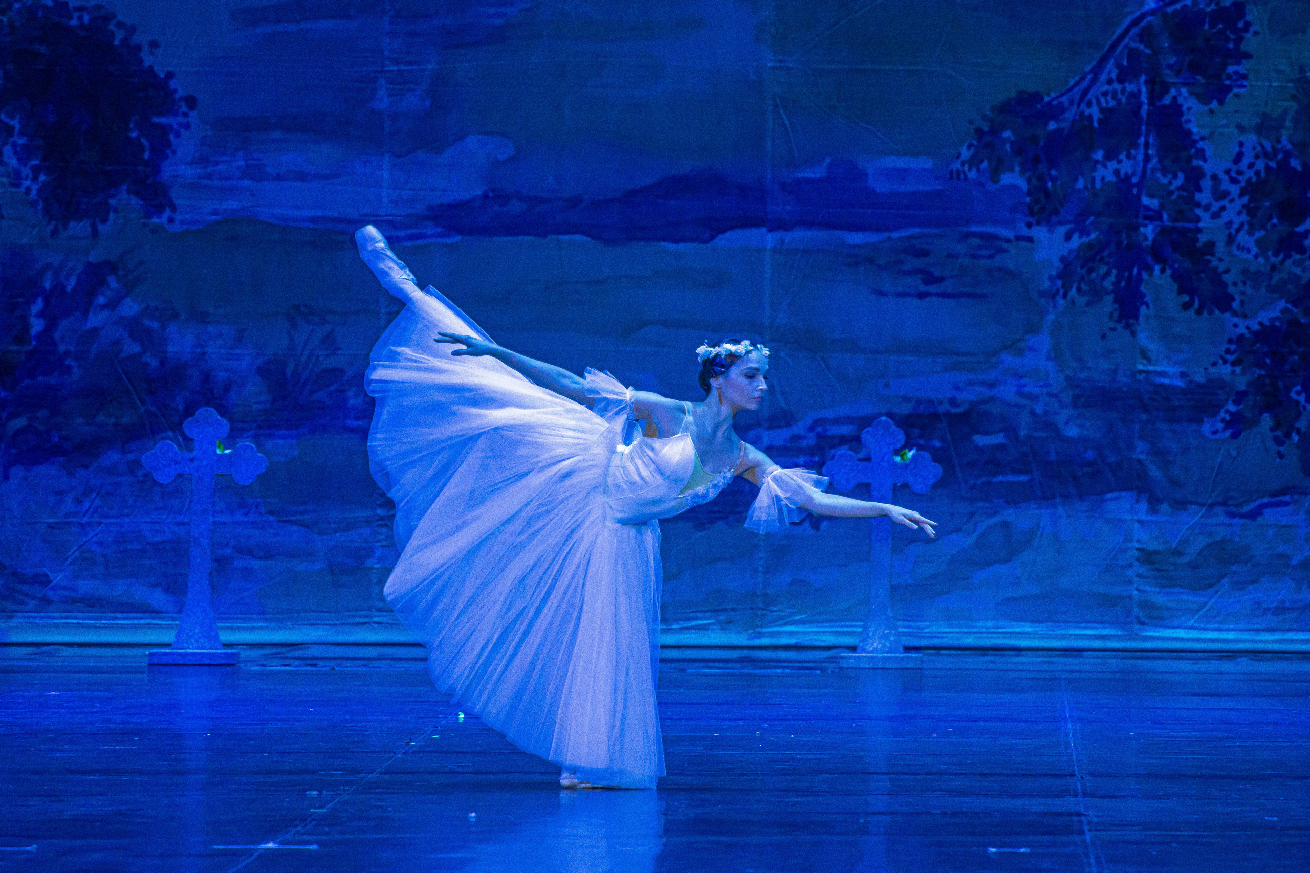 Жизель балет Марийского театра оперы и балета на сцене Зимнего театра. Фотограф в Сочи Юрий Шептаев