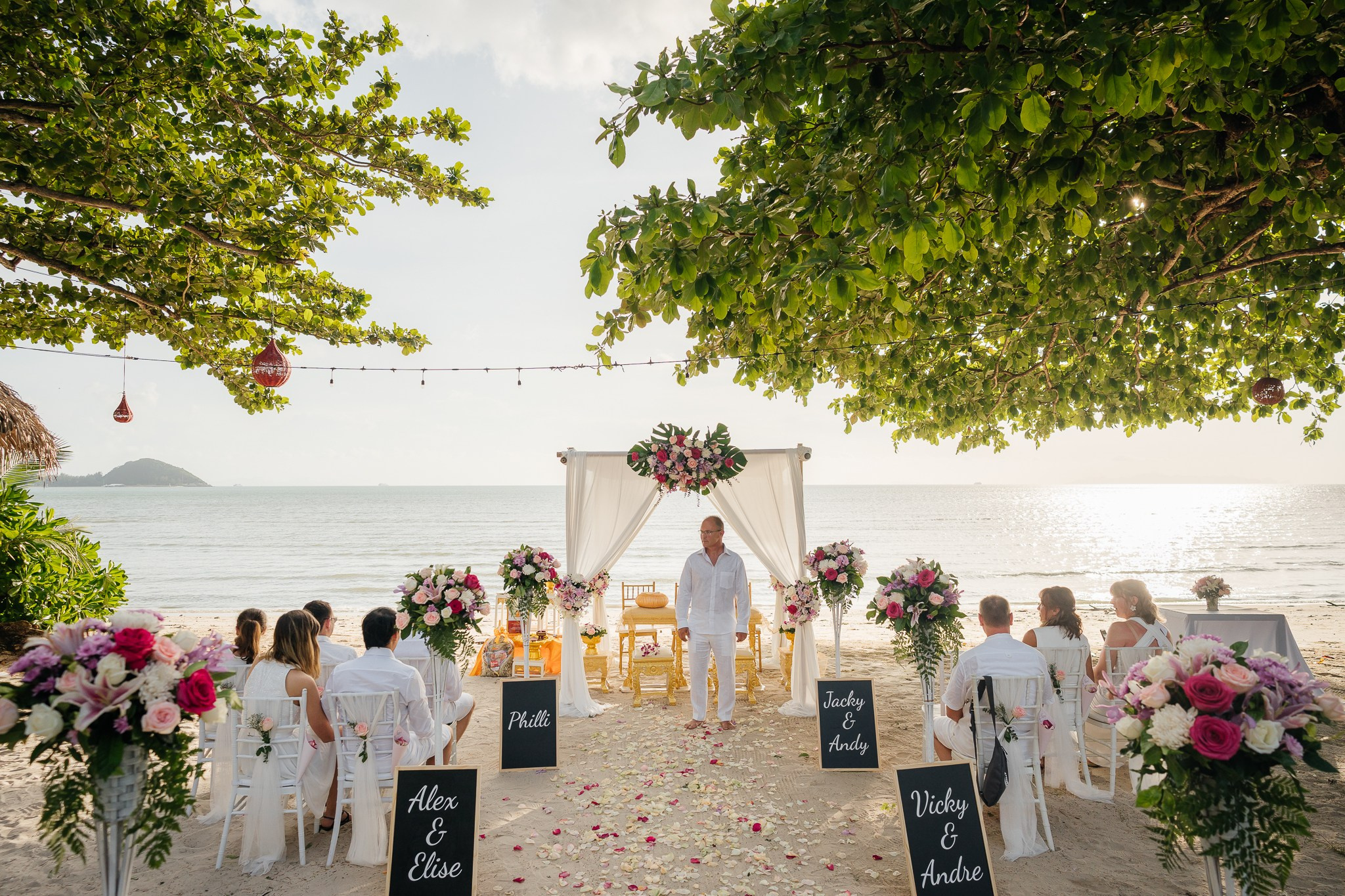 Franziska & Marcel 04.04.2025. Koh Samui Wedding Planner | Beach & Villa Weddings — Magic Day