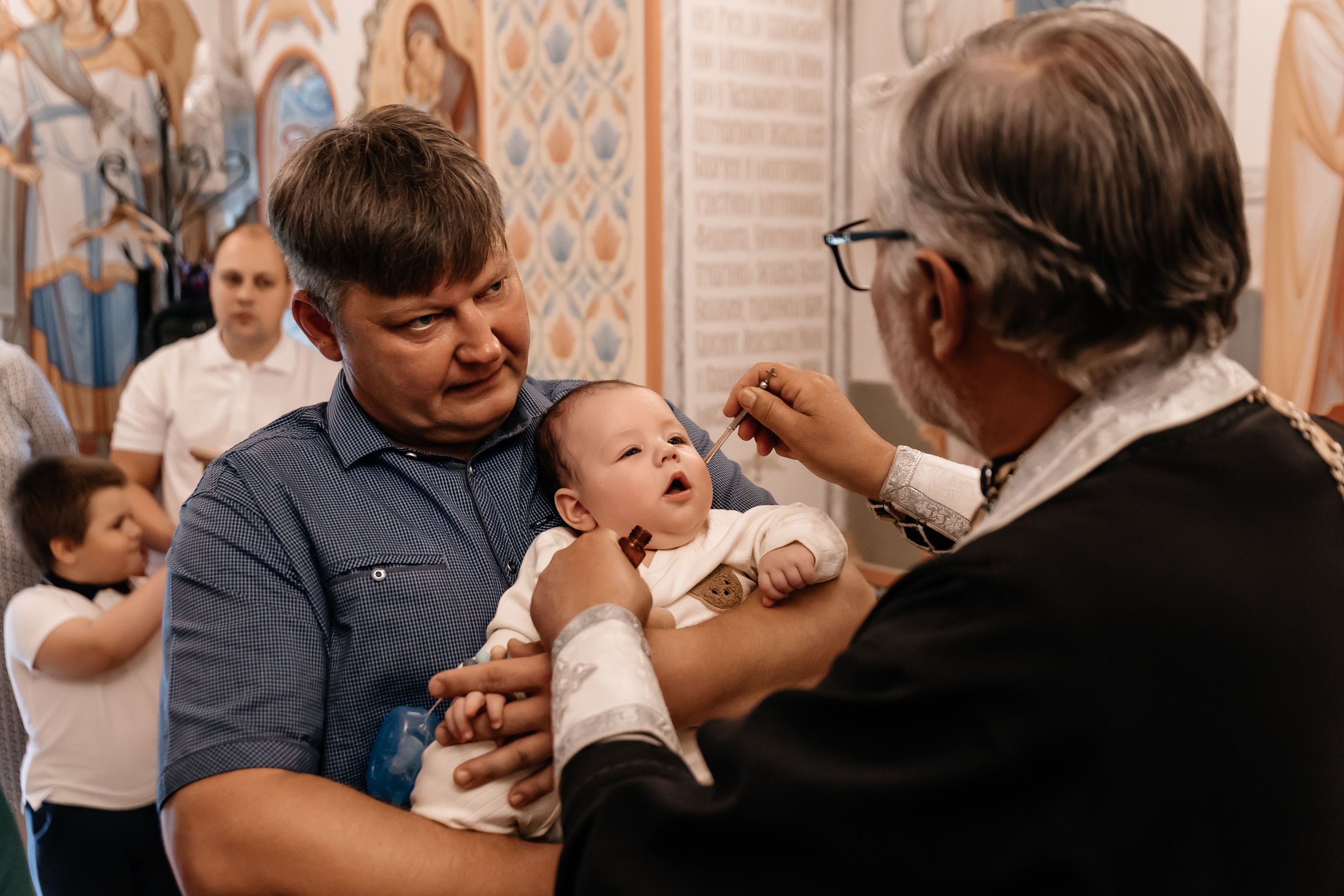 Крещение Максима. Семейный фотограф Минск Усова Ольга