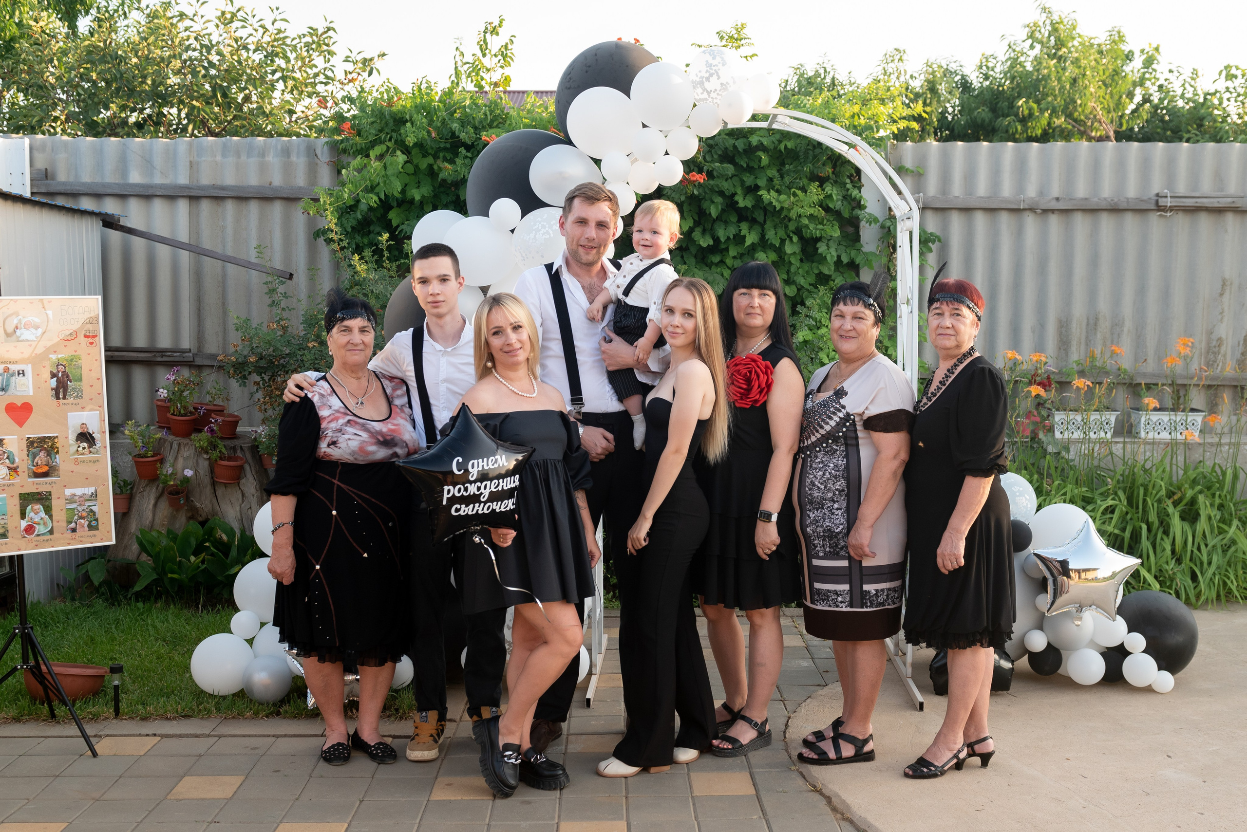 День рождения Богдана. Семейный фотограф Ирина Сгибнева