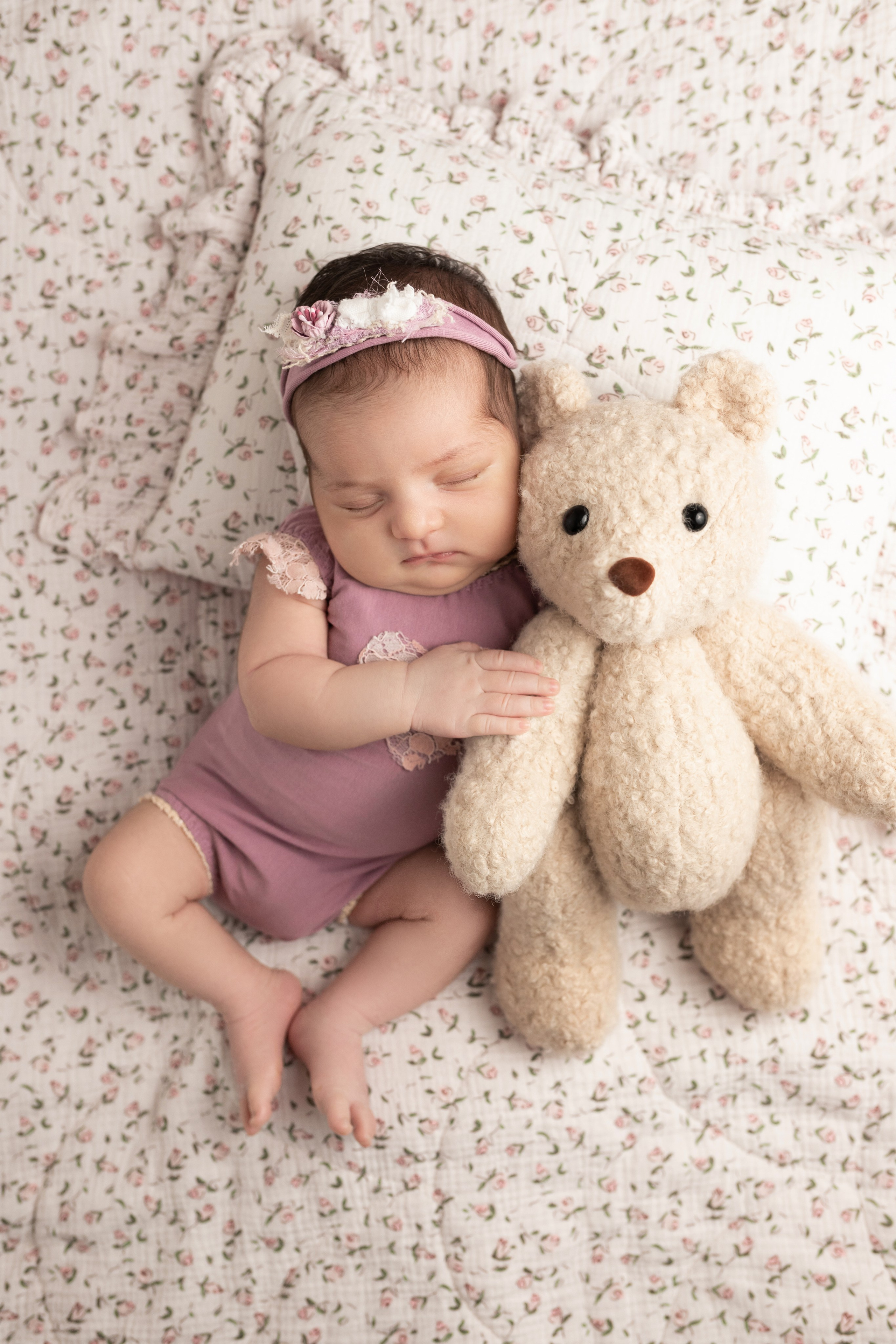 Натуральный стиль newborn. Фотограф новорождённых Анапа Елена Кушнарь