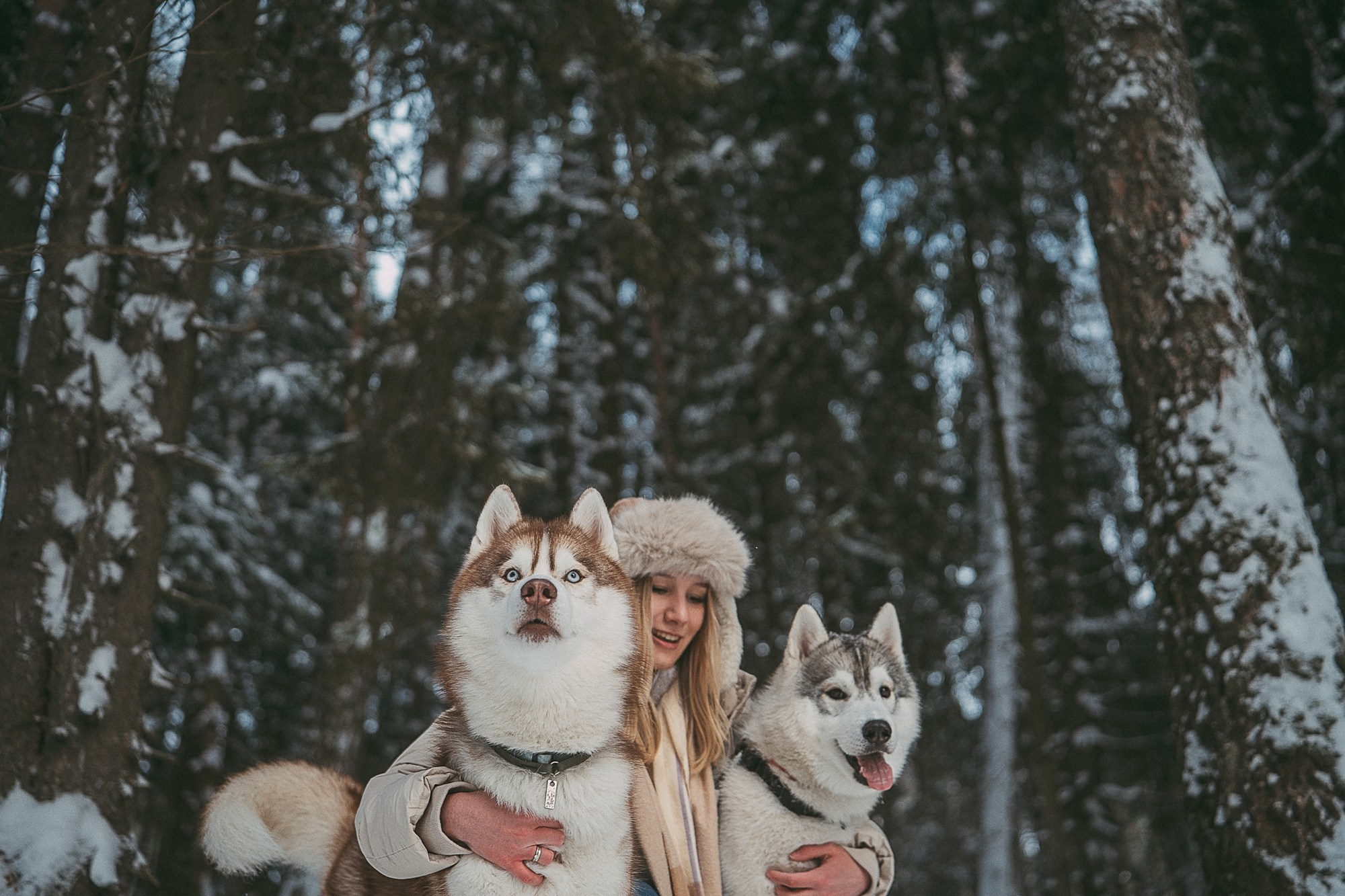 Полина, Уго и Пышка. Фотограф анималист в Москве и Санкт-Петербурге Свиридова Анна