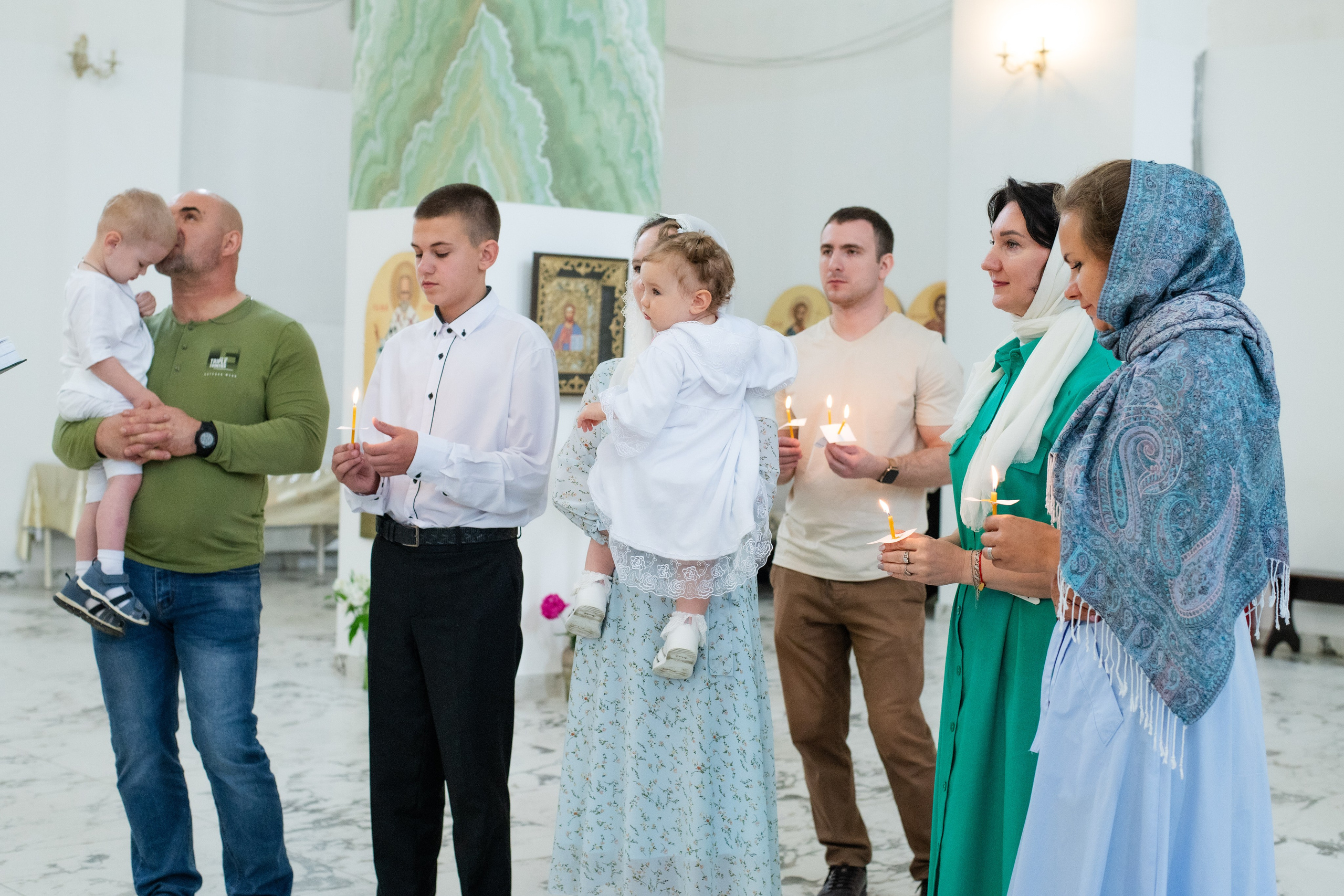 Крещение. Храм иконы Божией Матери Нечаянная Радость. Свадебный и семейный фотограф в Санкт-Петербурге — Мария Черепанова