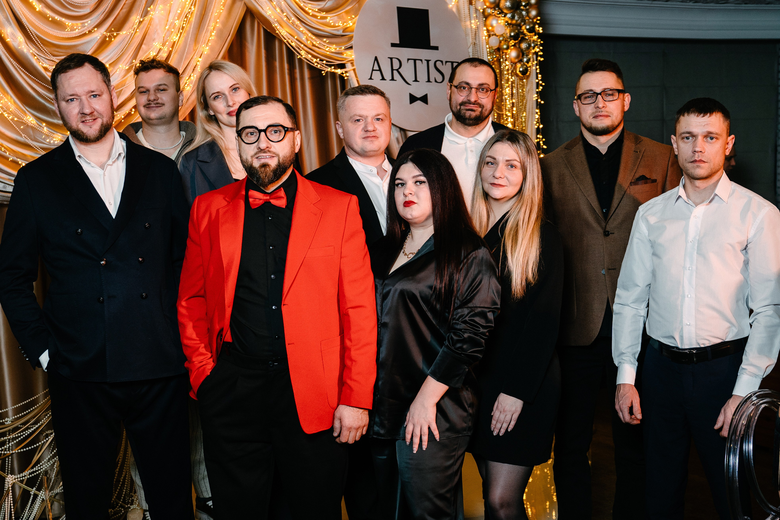 Новогодний вечер в Артисте. Свадебный и семейный фотограф в Воронеже Анастасия Бойко