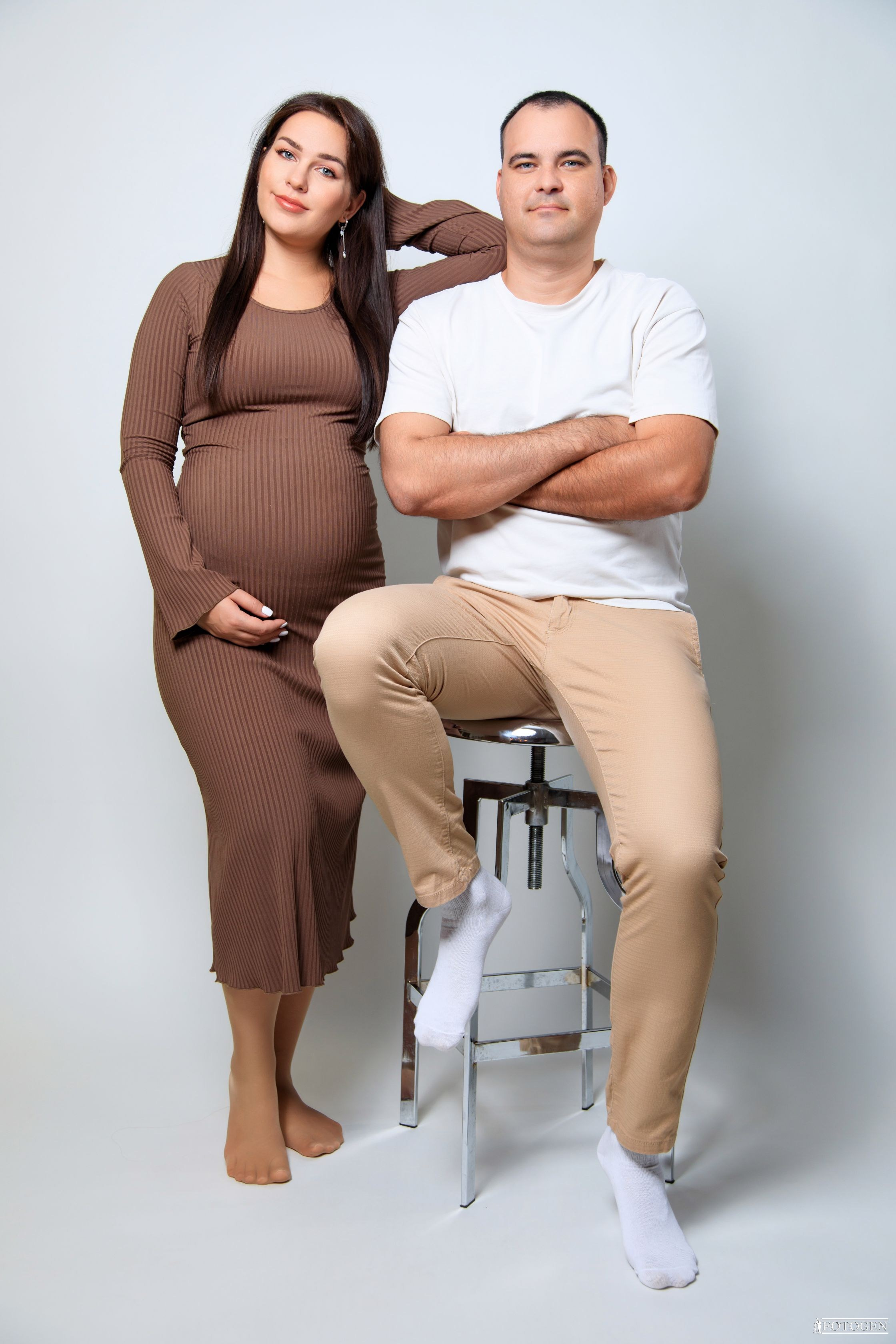 Фотосессия беременности: Портфолио нежных моментов. Интерьерная фотостудия FOTOGEN г. Краснодар