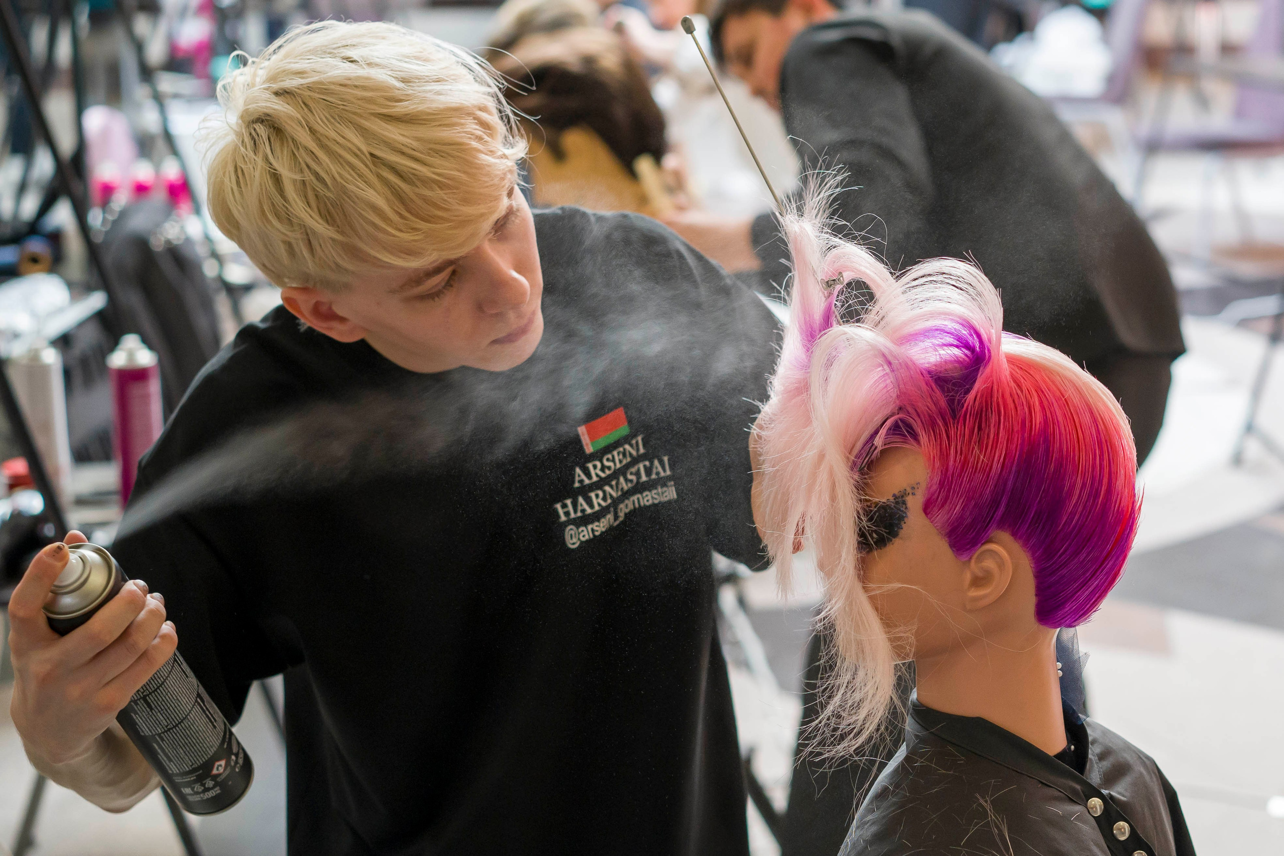 Парикмахерское искусство. Фотограф в Санкт-Петербурге. Репортажная и все съёмки для бизнеса