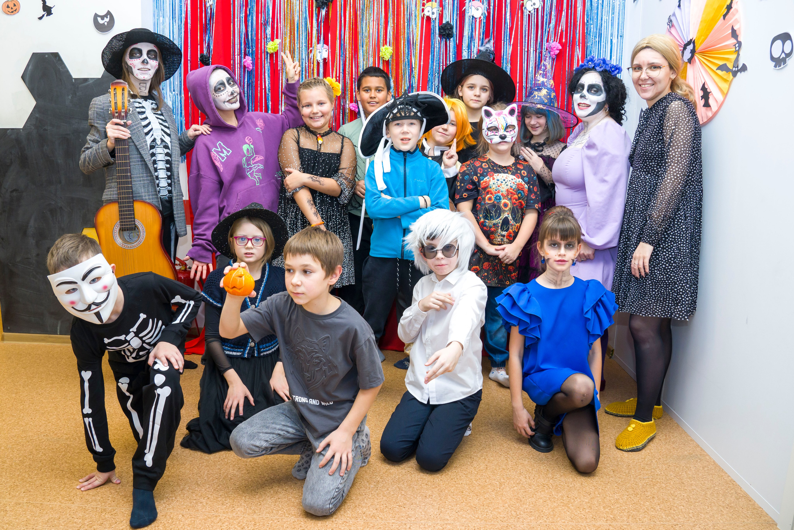 Репортаж детского праздника хеллоуин. Фотограф в Санкт-Петербурге. Репортажная и все съёмки для бизнеса