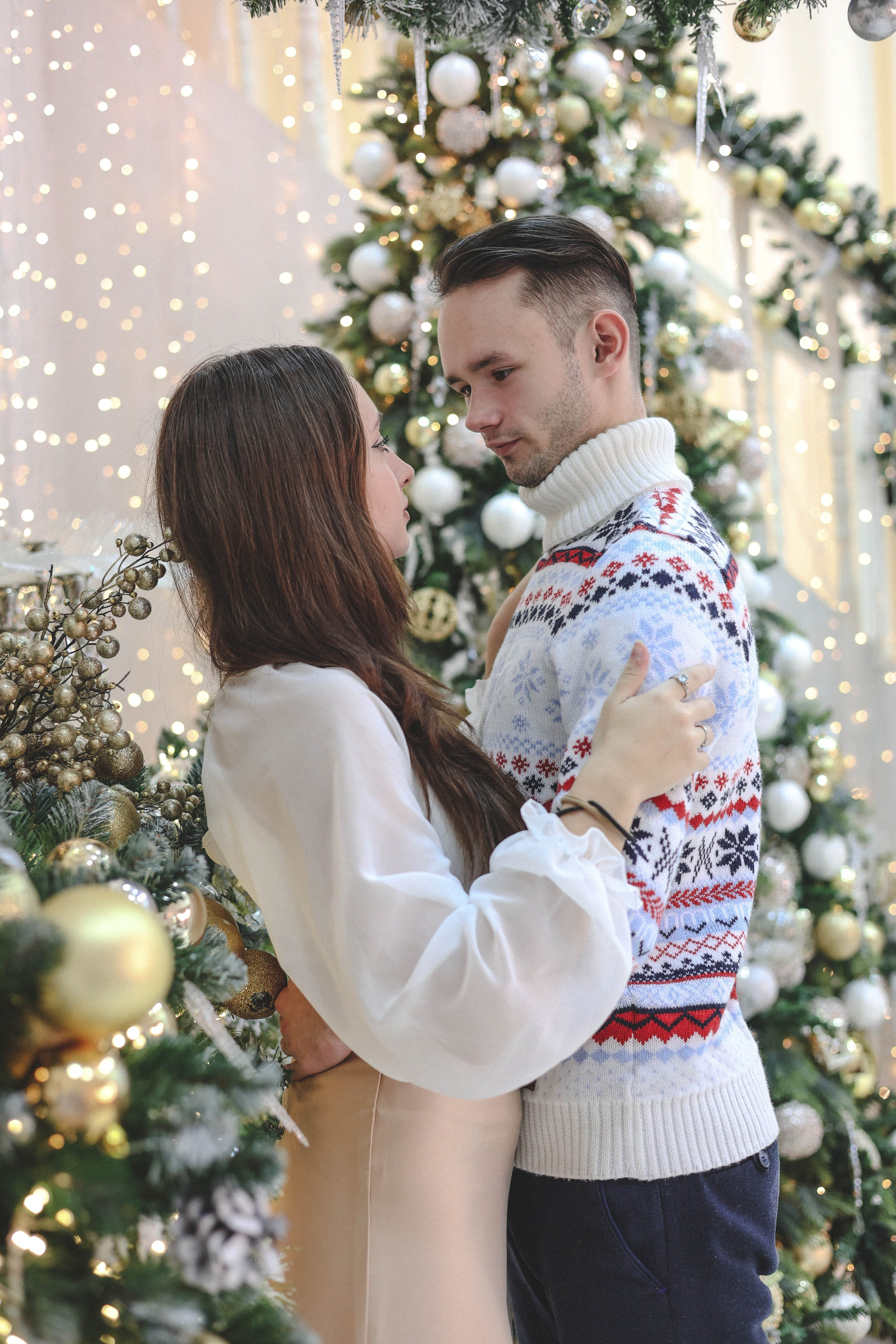 Новогодняя история «Ирина и ее семья». Фотограф в Москве Анастасия Калинина