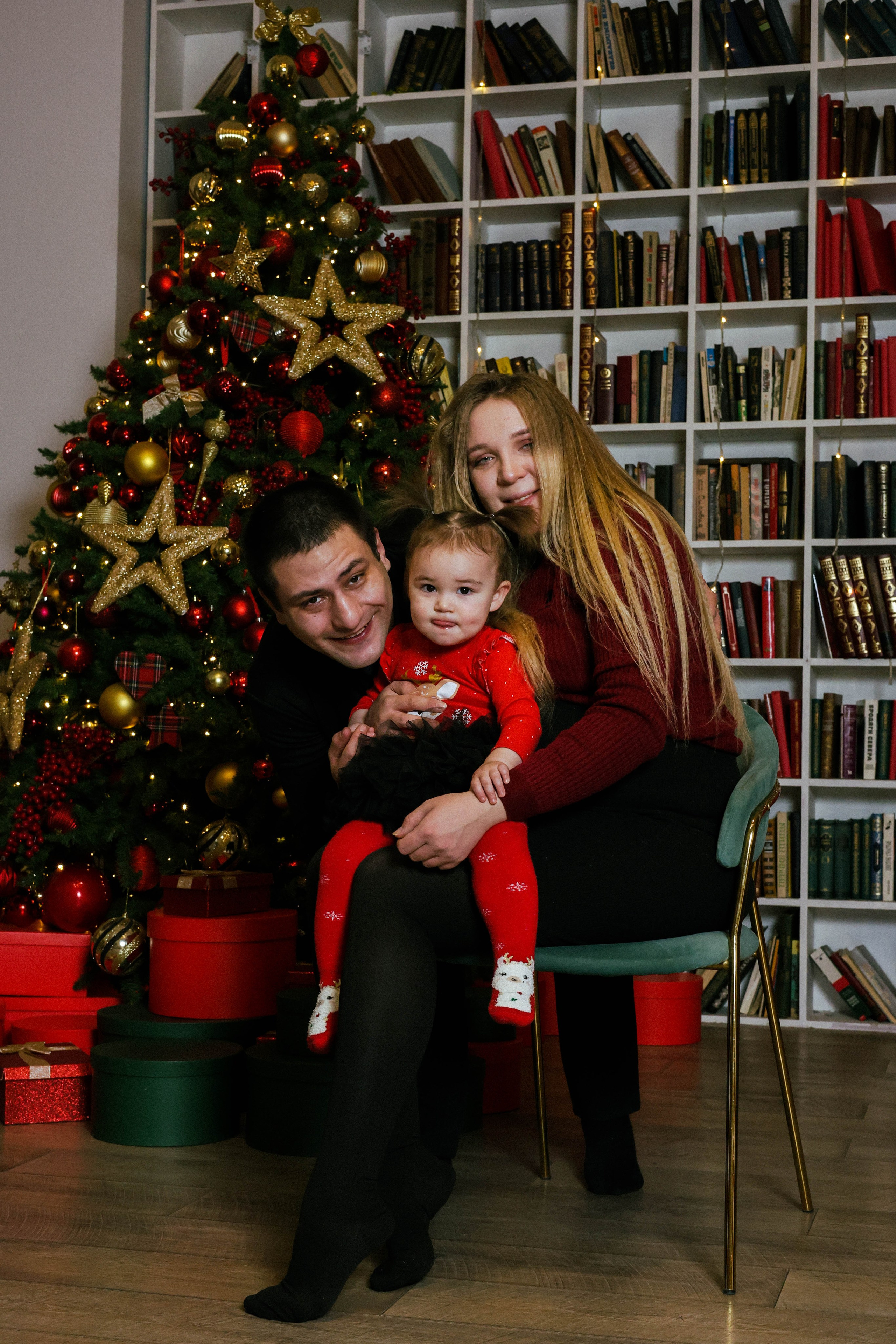 Новогодняя история «Анастасия и ее семья». Фотограф в Москве Анастасия Калинина