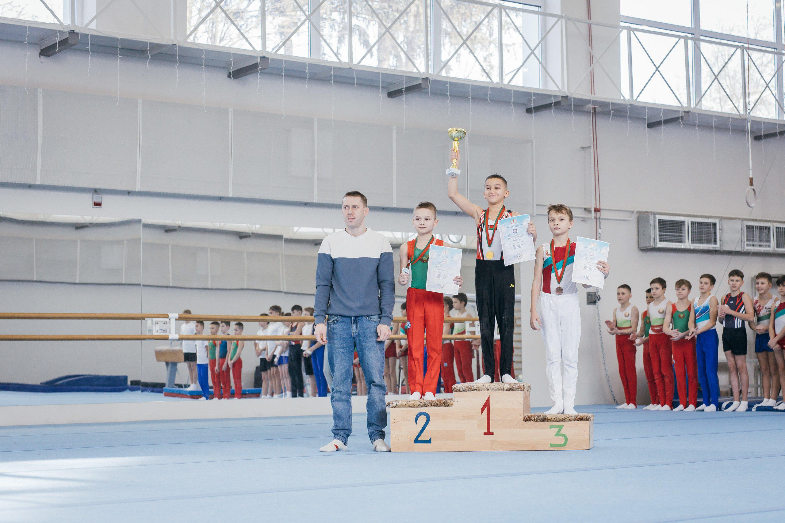 Съёмка для СДЮШОР по спортивной гимнастике. Портретный и семейный фотограф в Минске