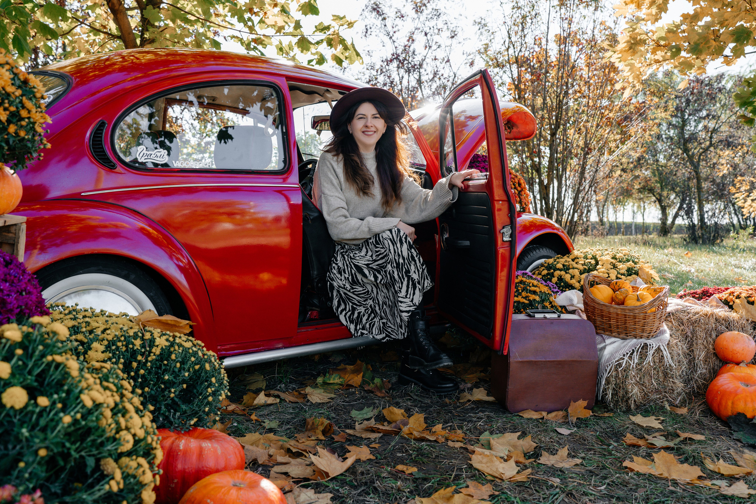Ослепительная осень в кадре. Ваш семейный фотограф в Минске — Вика Трегубова