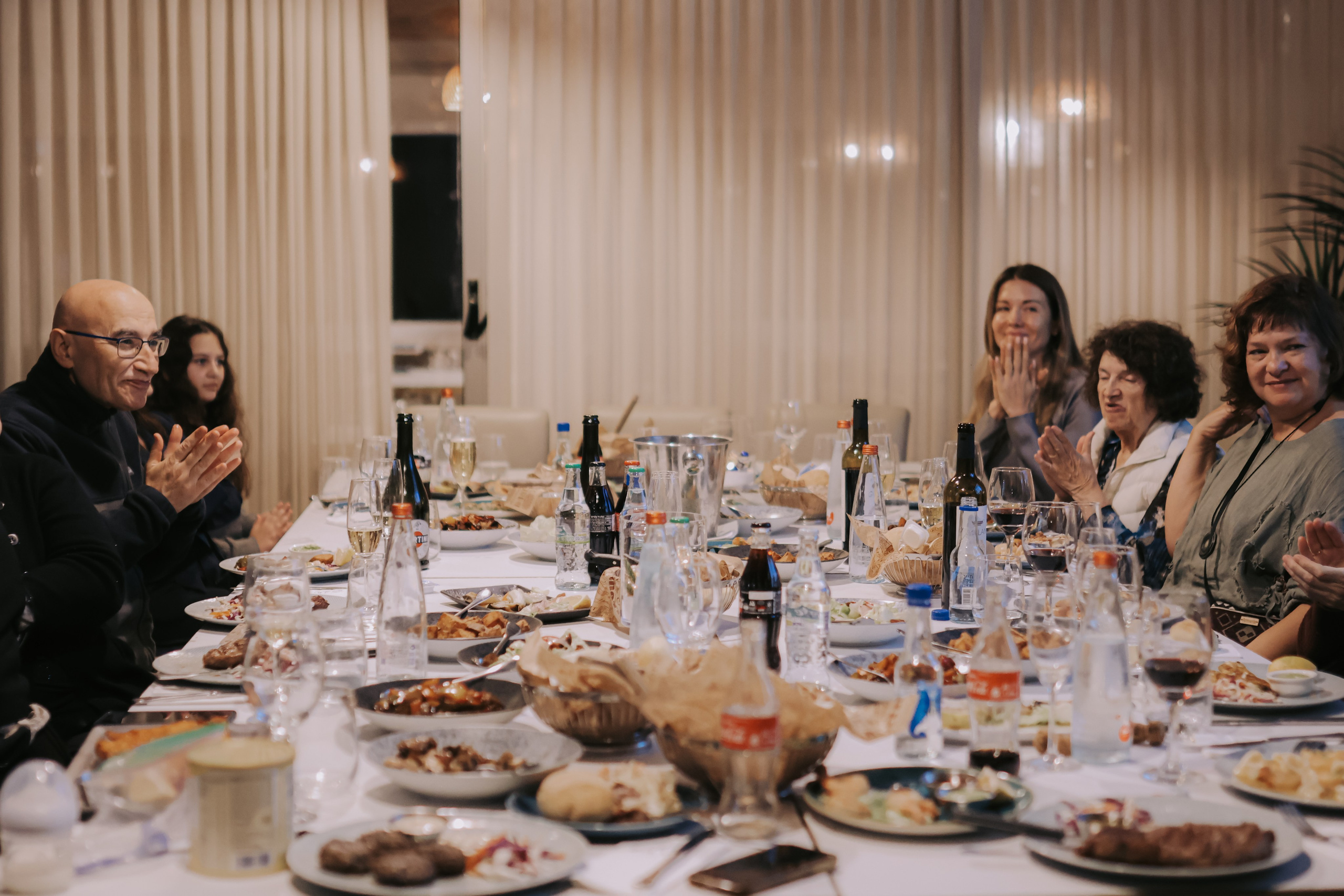 Engagement dinner, Bat Yam | December 2025. Photographer in Israel Alice Milchin