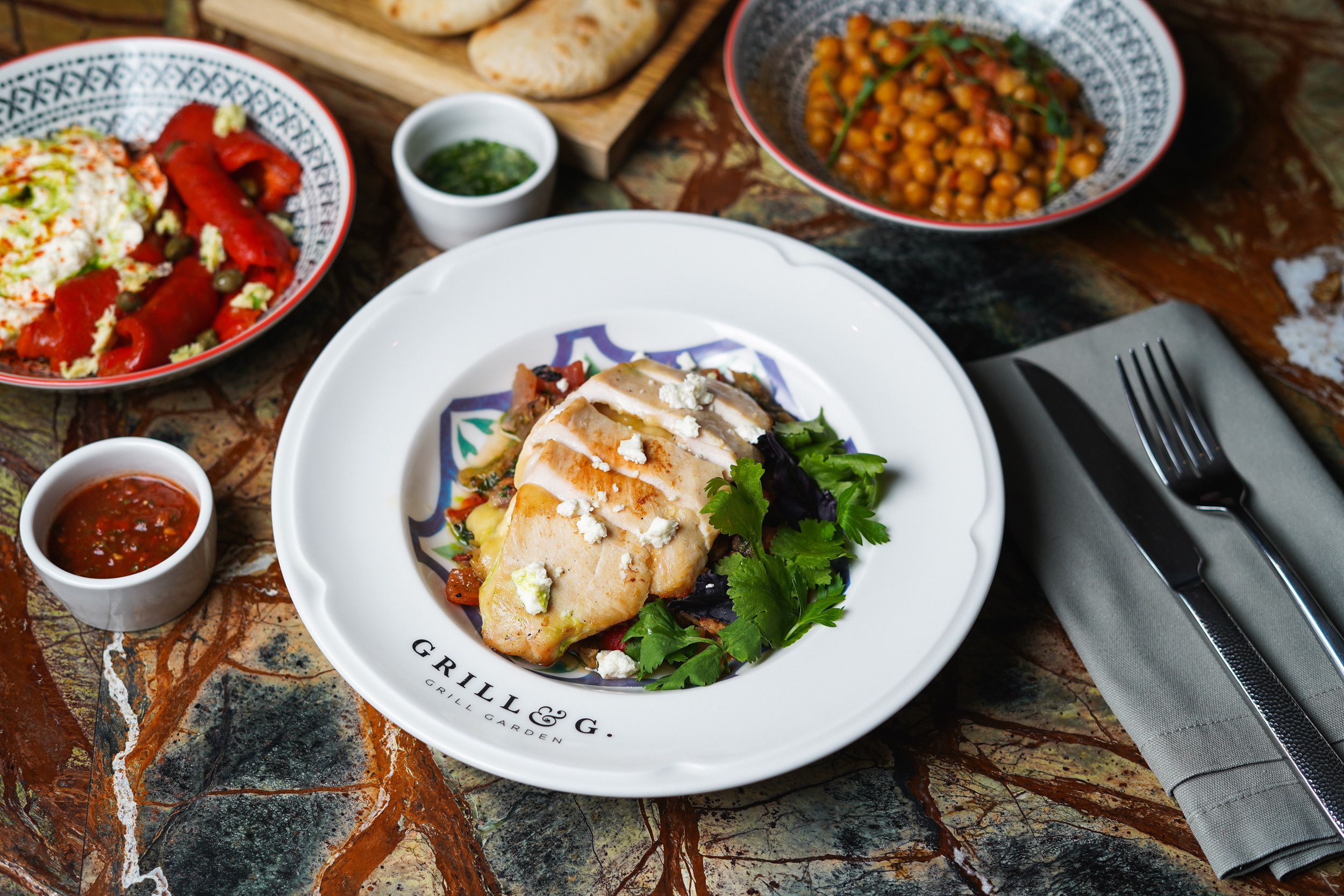 Grill Garden ресторан ливанской кухни. Фуд фотограф и фуд стилист в Ростове-на-Дону