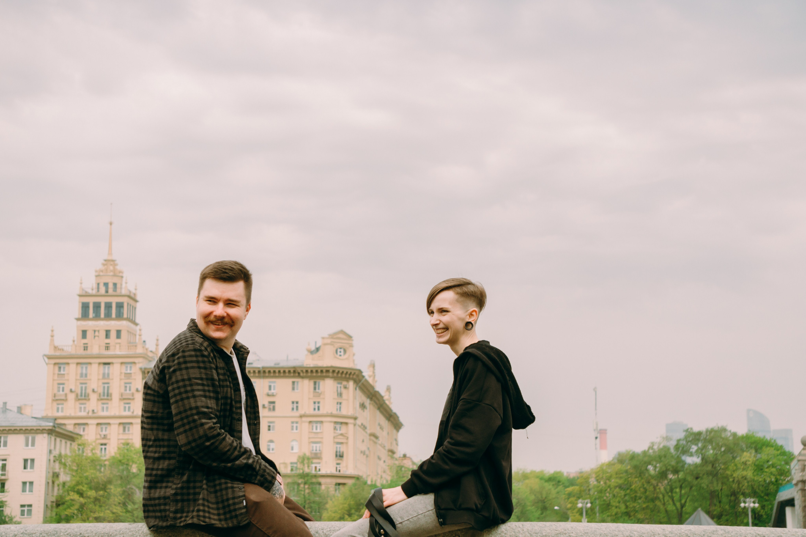 Кира, Максим и Аскара. Фотограф-анималист Ксения Воробьева, Москва