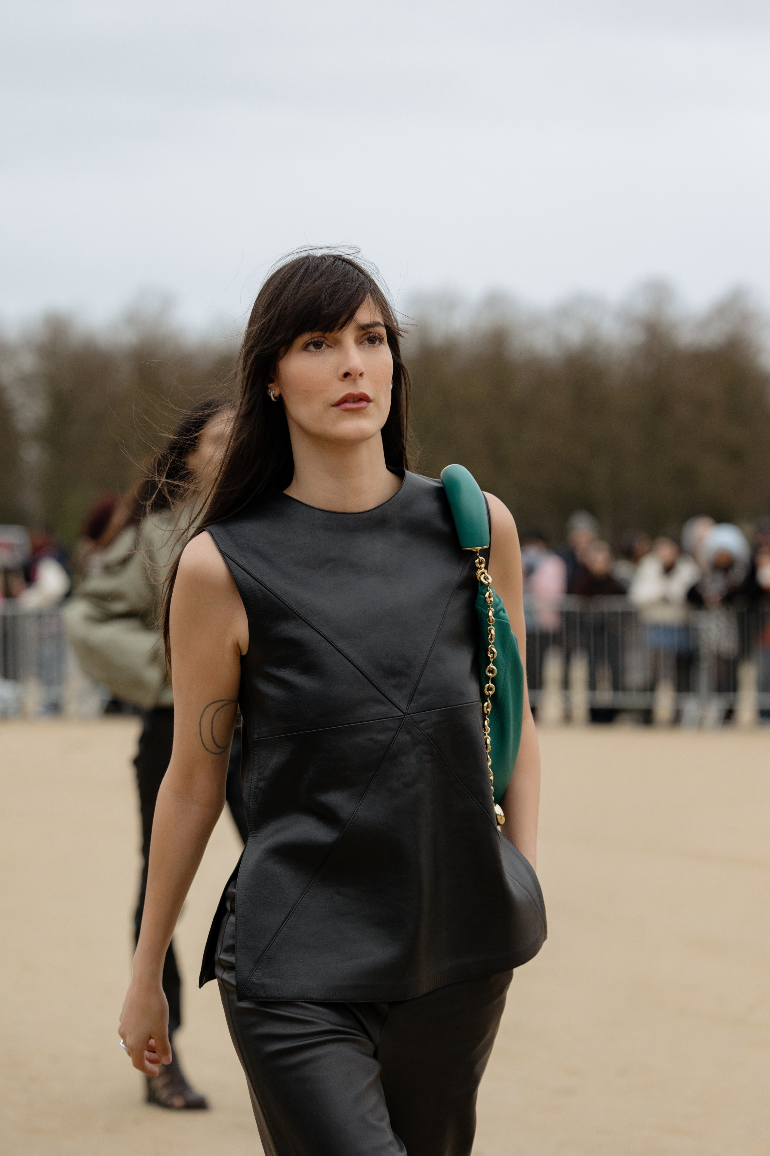 LOEWE PFW WOMENSWEAR FALL-WINTER 24/25. Photographer in Milan Ivan Goncharov