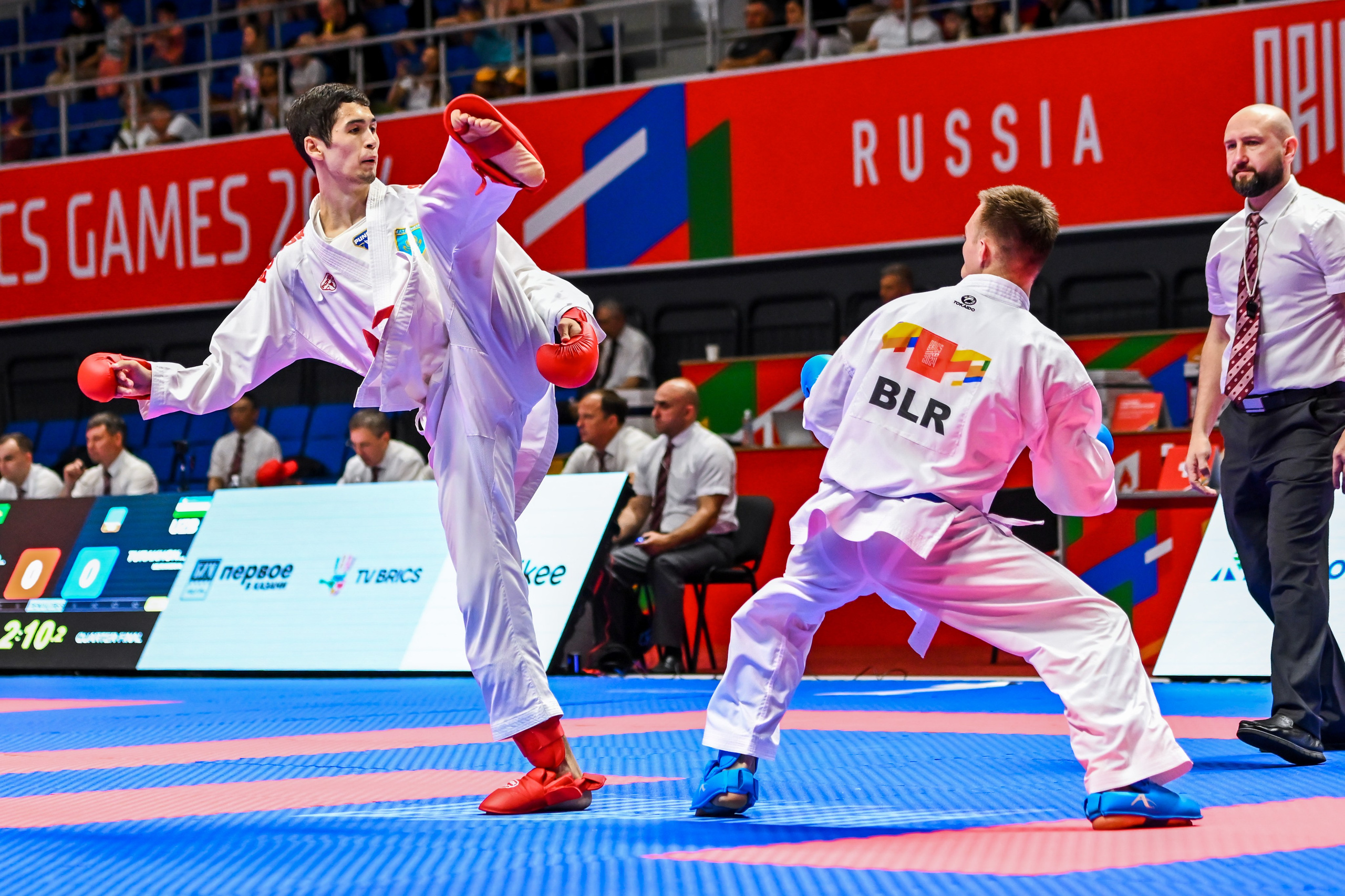 Каратэ «Спортивные игры стран БРИКС». Спортивный и репортажный фотограф в Казани Вячеслав Сатонин