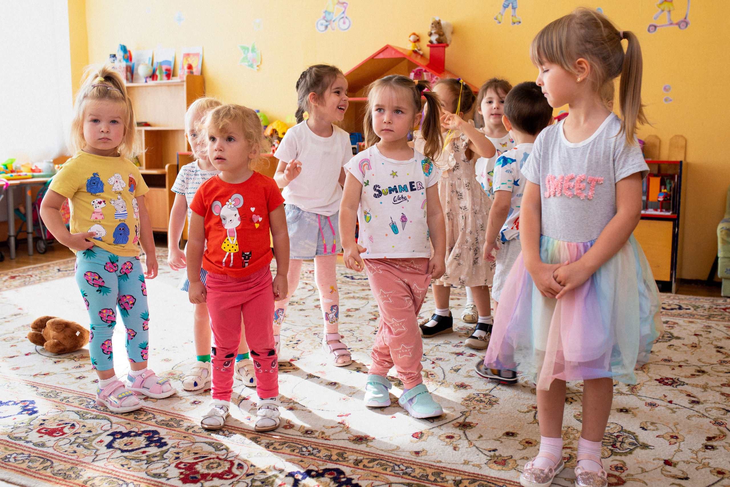 Репортаж из детского сада. 