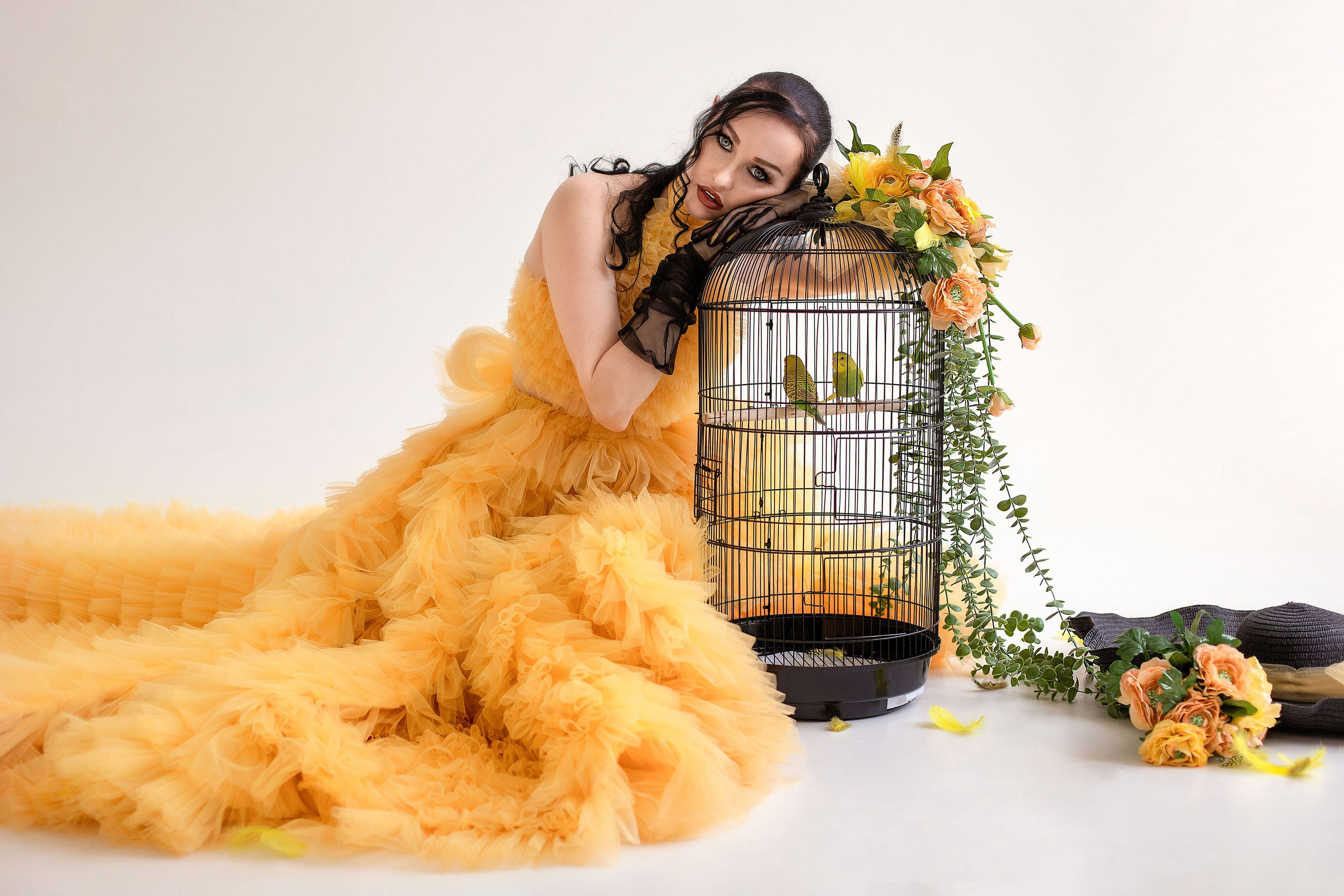 Фотопроект «Желтый зефир». Женский и портретный фотограф Мила Прошина. Краснодаар