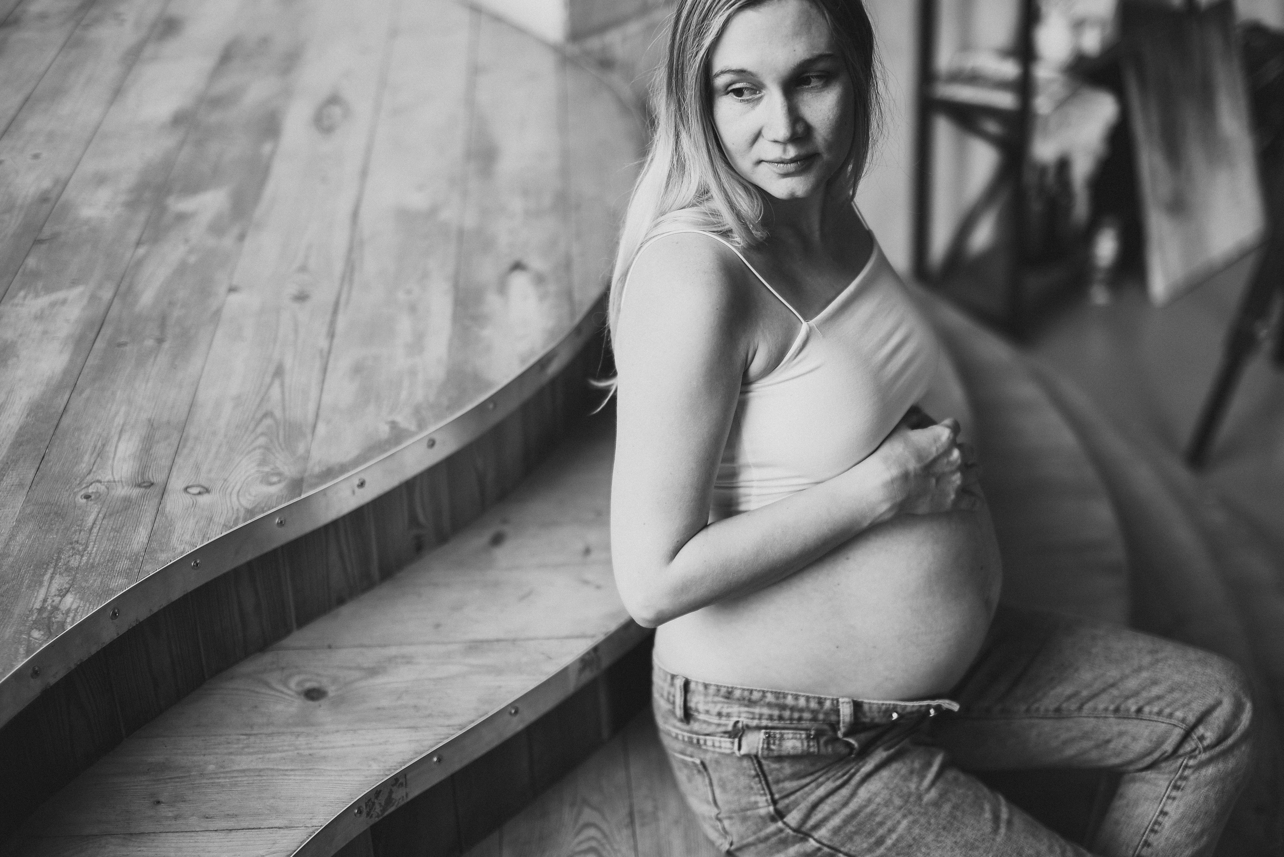 Беременная съёмка. Фотограф Галя Пак