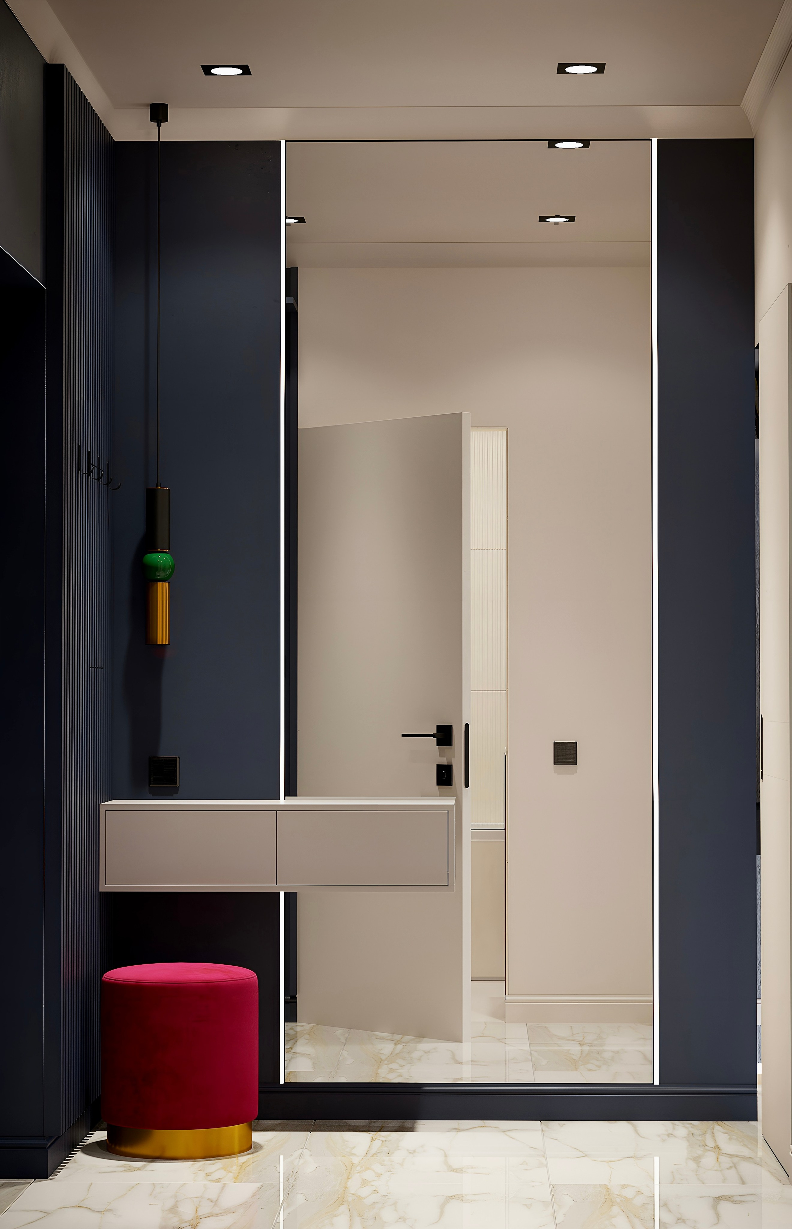 Функциональная однушка. Батракова Наталья дизайнер интерьеров Санкт-Петербург Москва Архангель