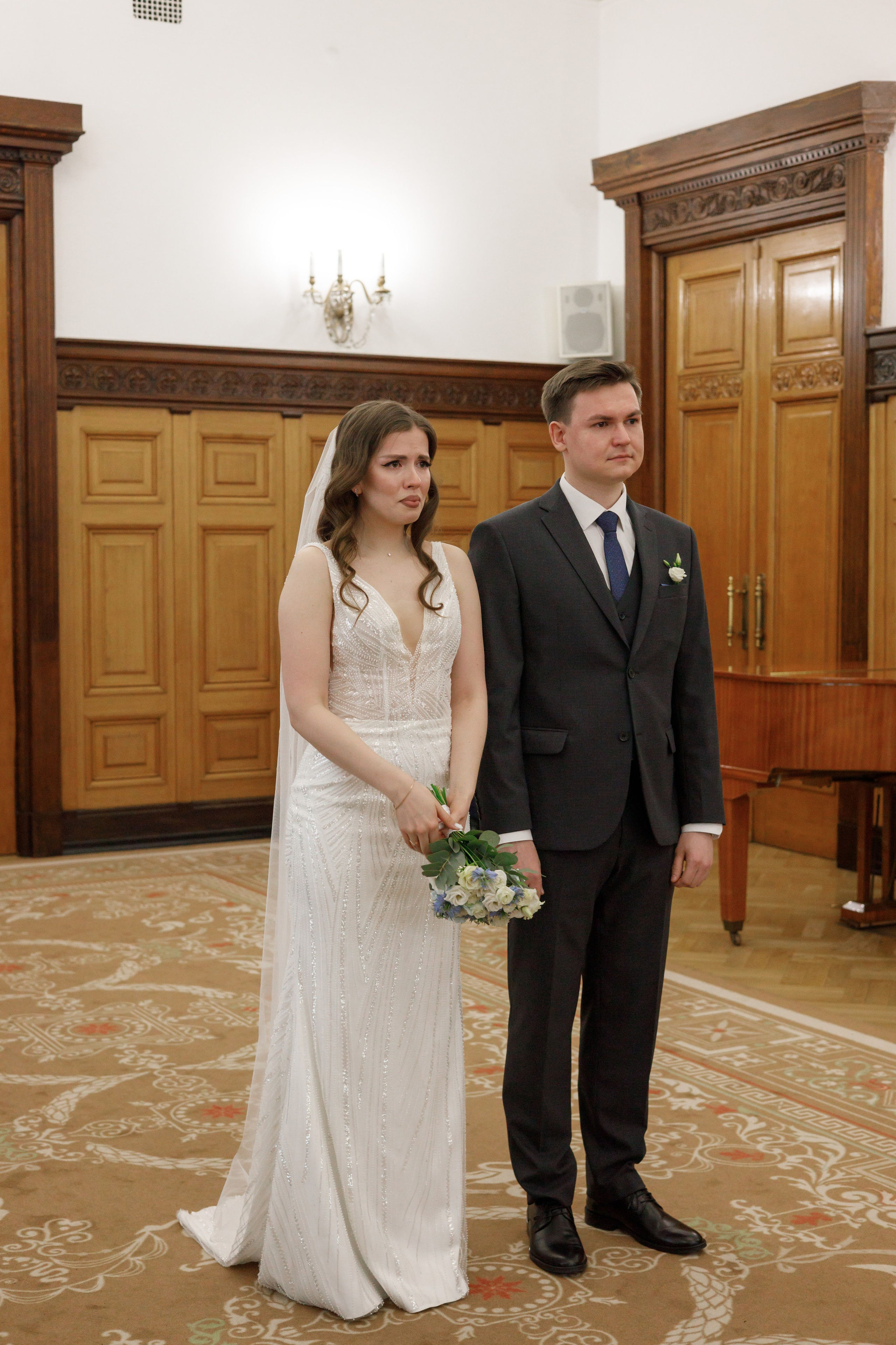 Даша и Дима, Грибоедовский ЗАГС. Свадебный и репортажный фотограф (Москва, Королев и другие)