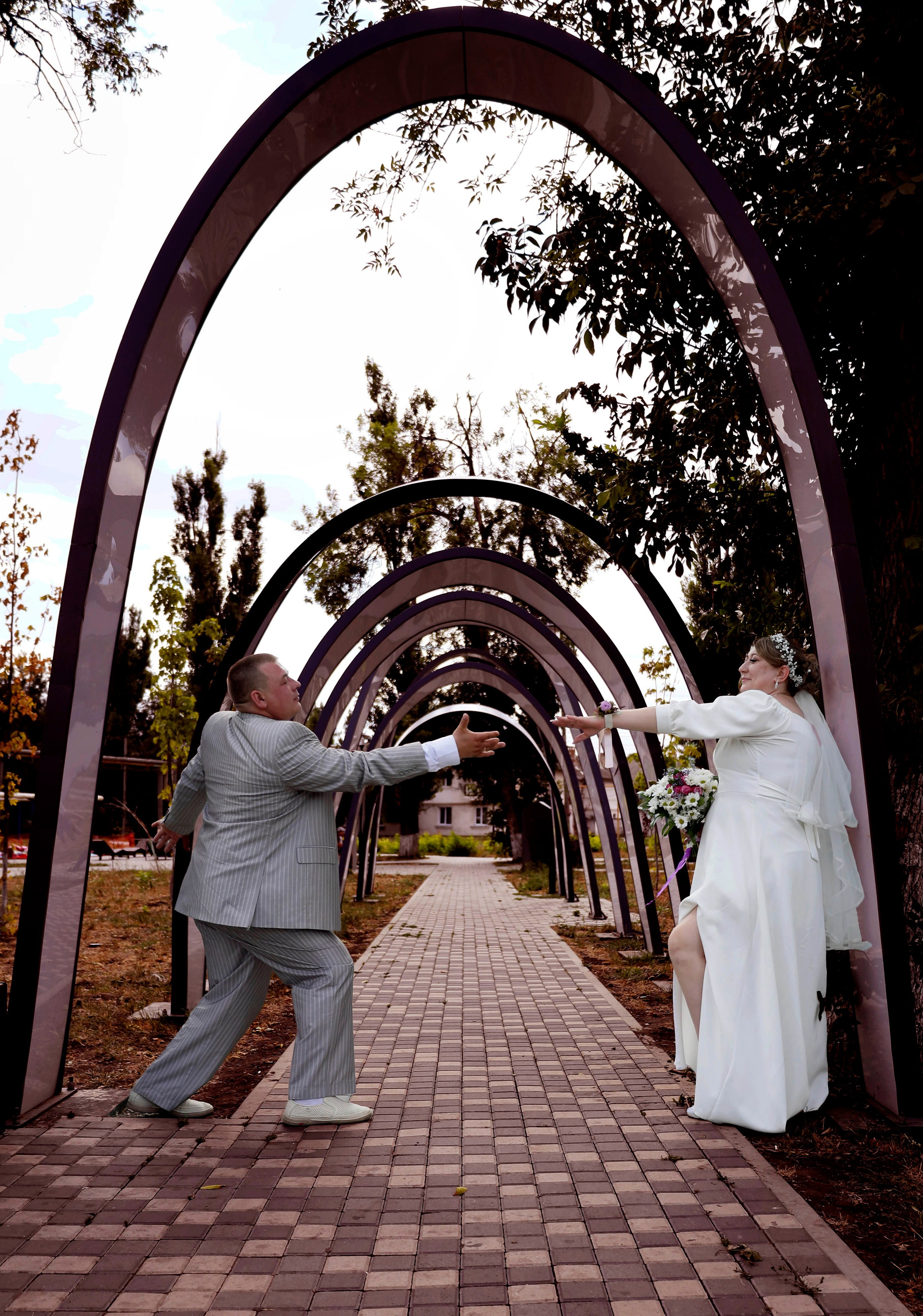 Наталья и Алексей самые веселые молодожены г. Гуково. Свадебный фотограф ростовская область