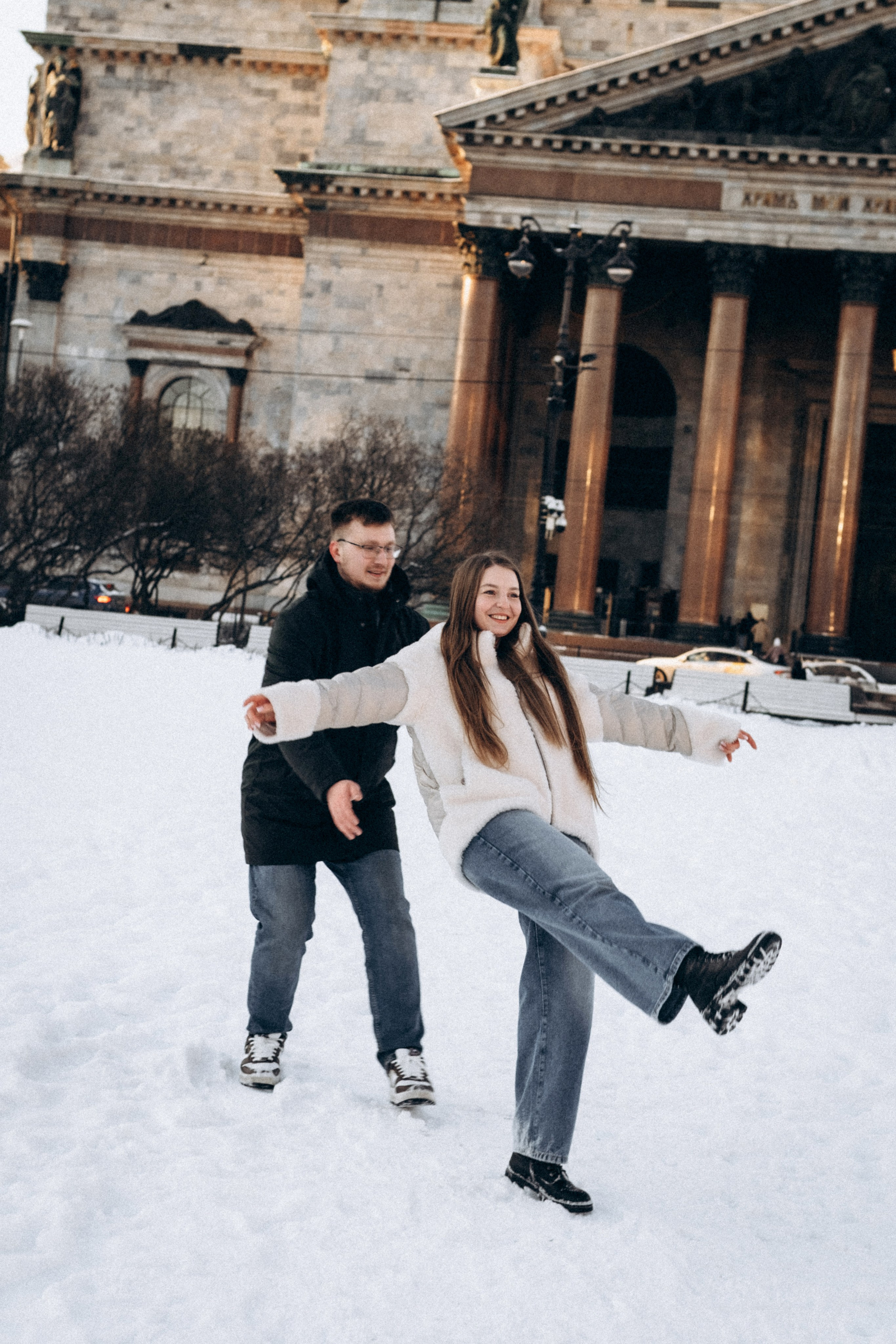 Исаакиевский собор (зима). Фотограф в Санкт-Петербурге Кристина Брянская