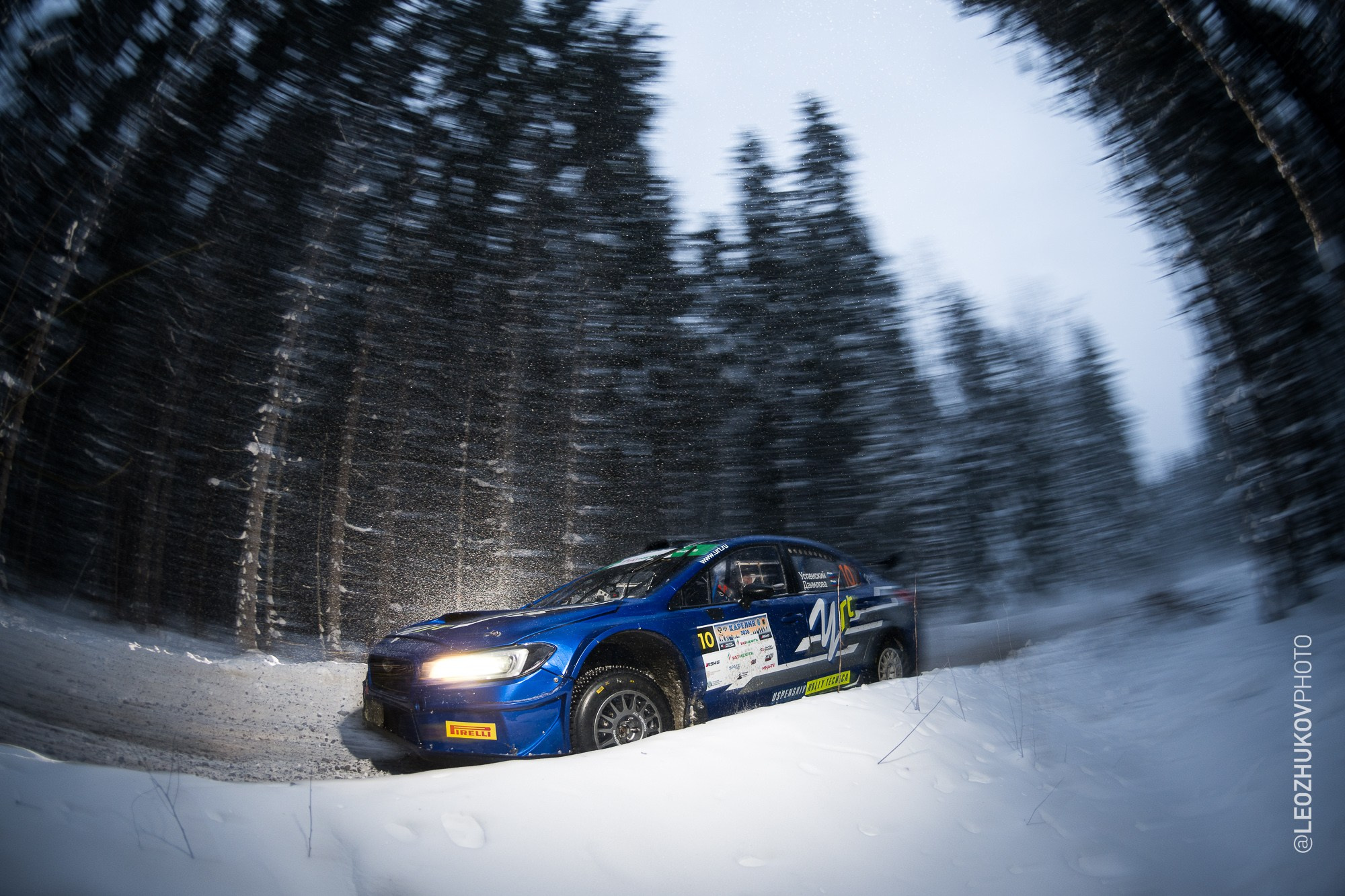 Rally Karelia 2026. Sports photographer Leonid Zhukov