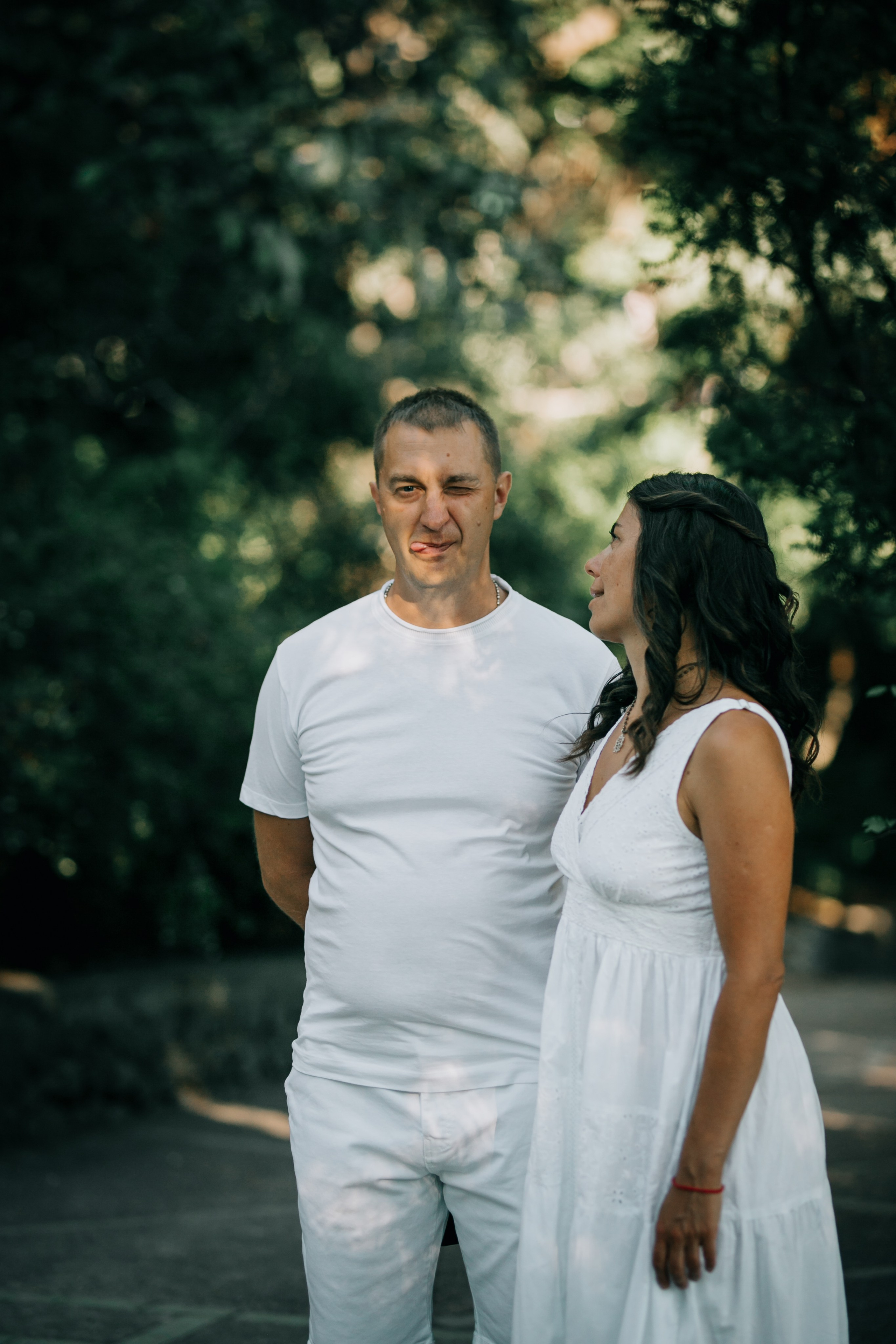 Никитский ботанический сад. Семья Галины и Андрея. Фотограф в Крыму