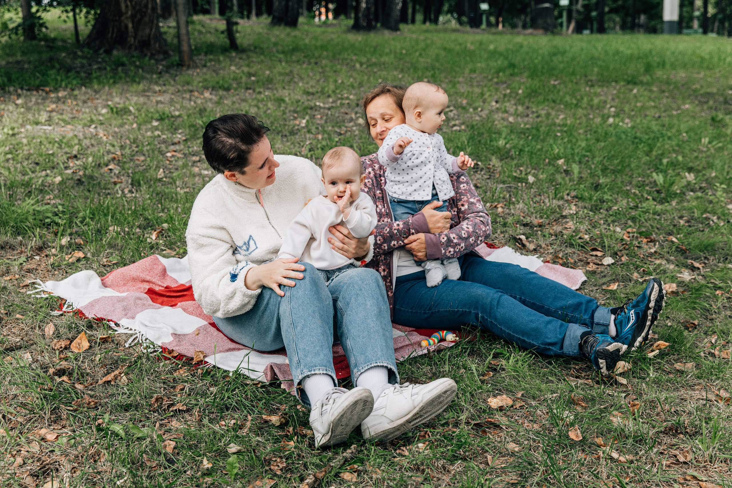 Аня, Вера, Кира и мама. Фотограф-анималист в Москве Соломонова Варвара