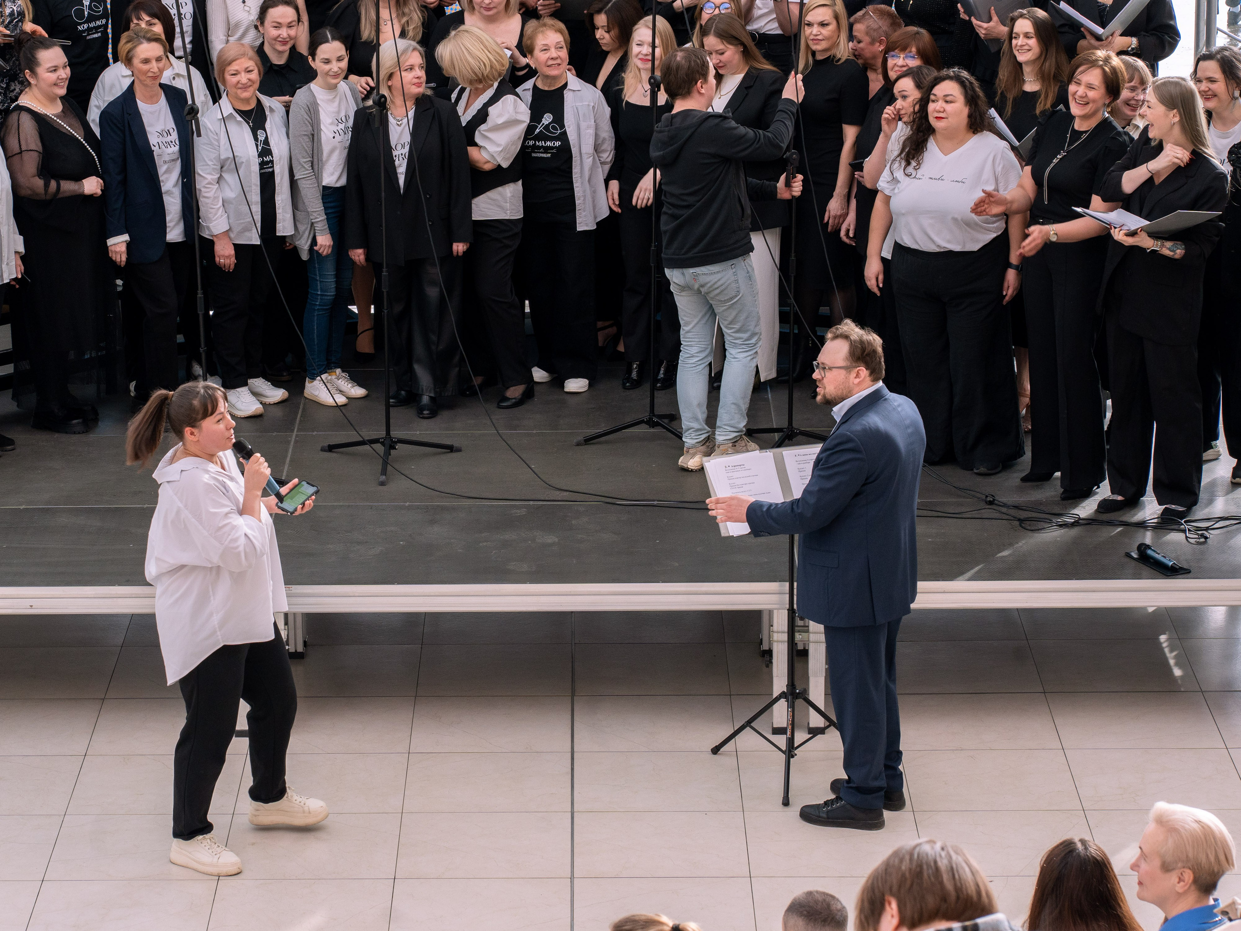 Хор Мажор & Синара Сингерс|Veer Mall. Фотограф в Екатеринбурге Яна Круташова