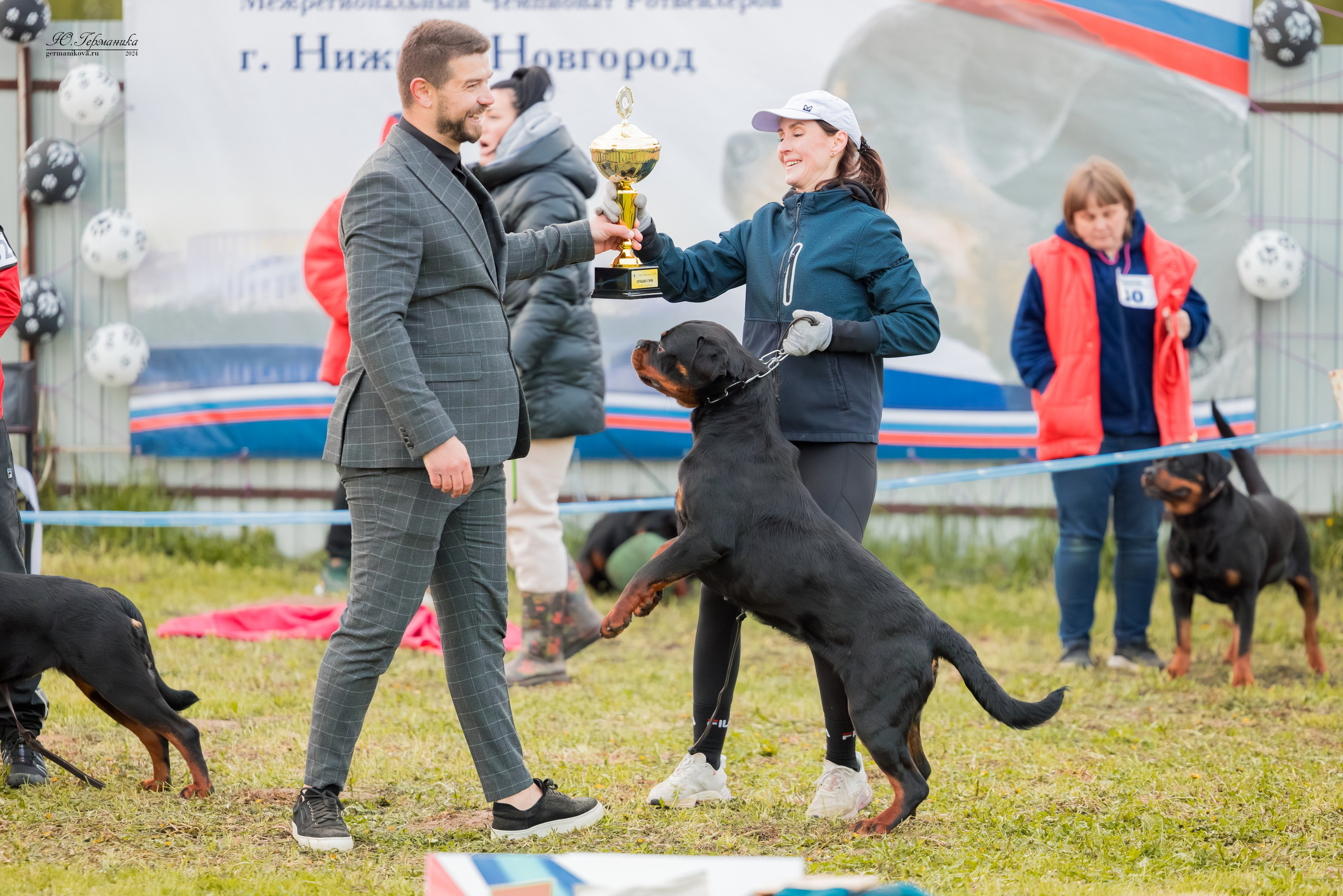 Нижний Новгород 11-12.05.2024 моно ротвейлеров. Фотограф-анималист Юлия Германика