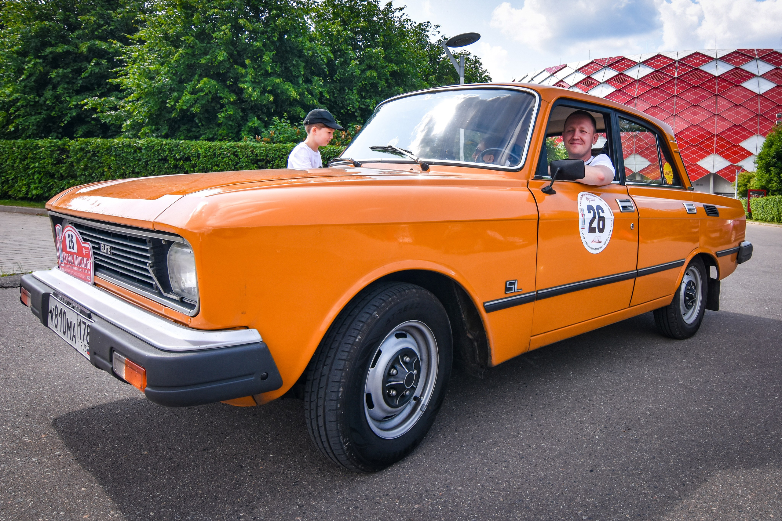 Кубок Москвы по историческому ралли — 07.06.2025. AlexFecto — галереи фотографий